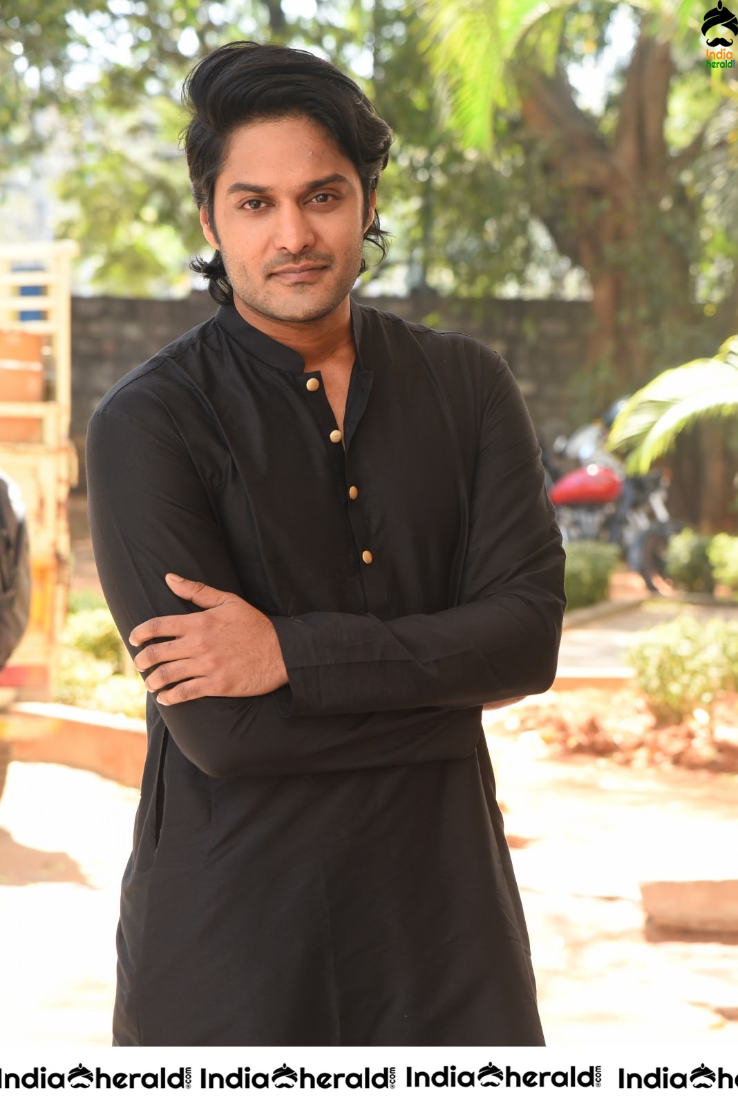 Actor AbeRaam Varma Latest Stills in Black