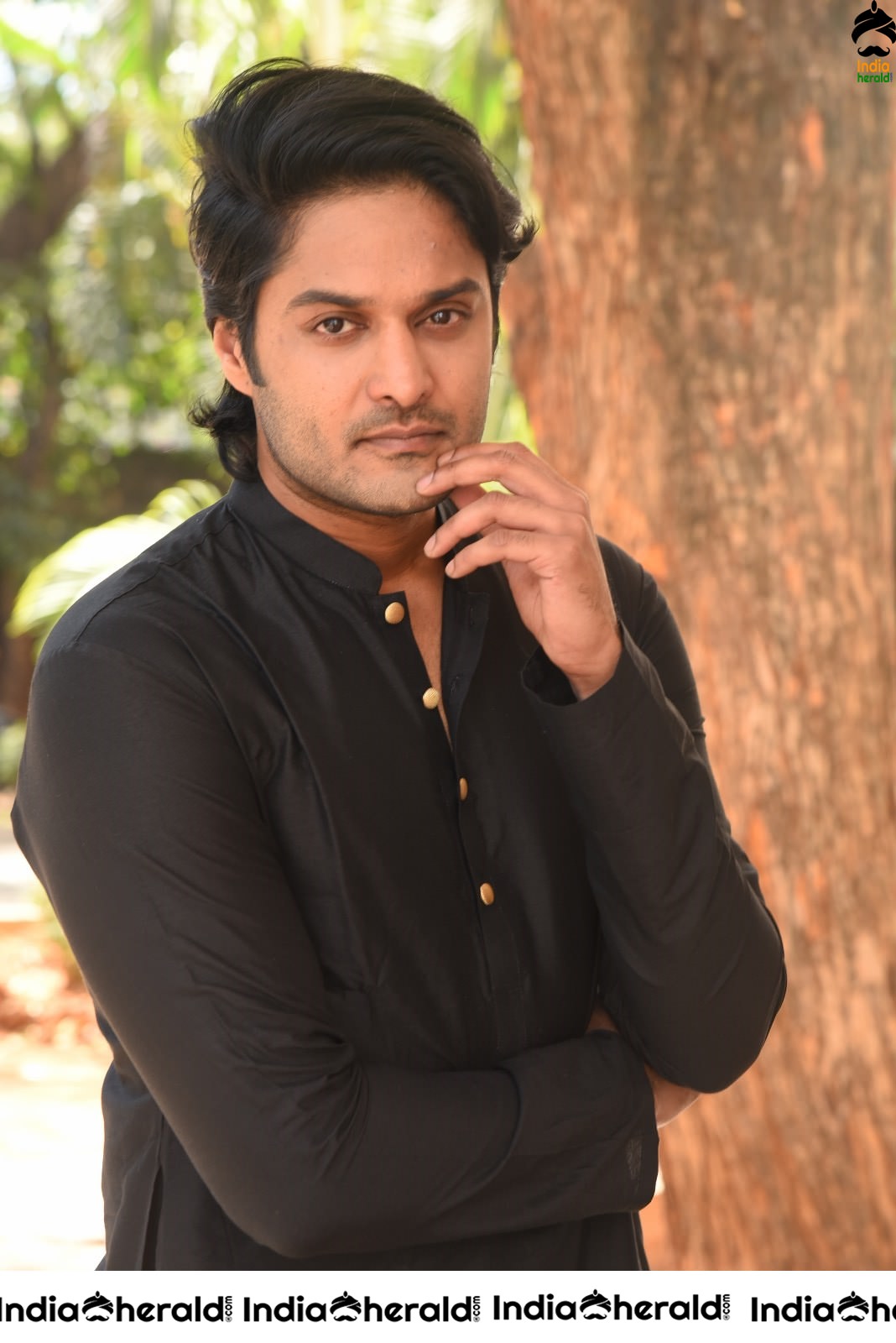 Actor AbeRaam Varma Latest Stills in Black