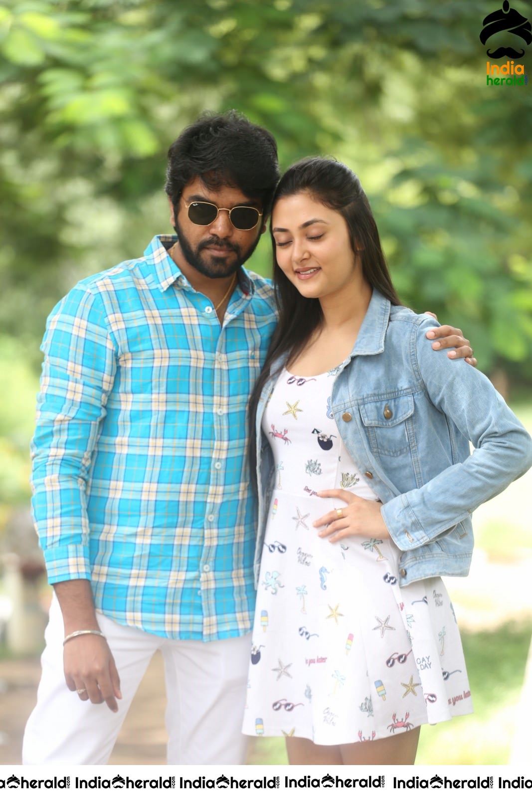 Actor Adaka Abhay Photos Along With Megha Chaudhury Set 2