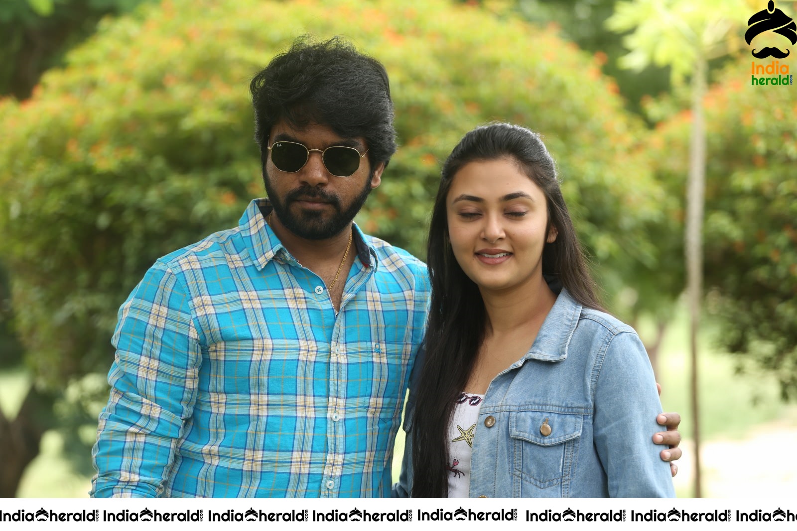 Actor Adaka Abhay Photos Along With Megha Chaudhury Set 3