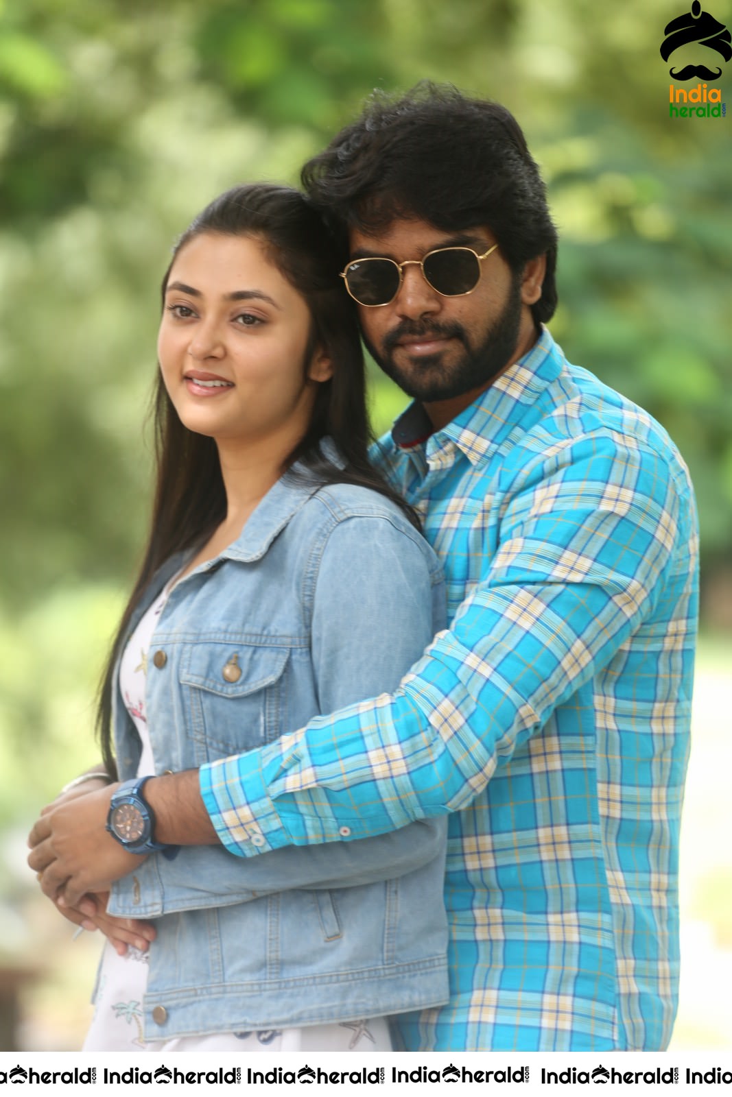 Actor Adaka Abhay Photos Along With Megha Chaudhury Set 3
