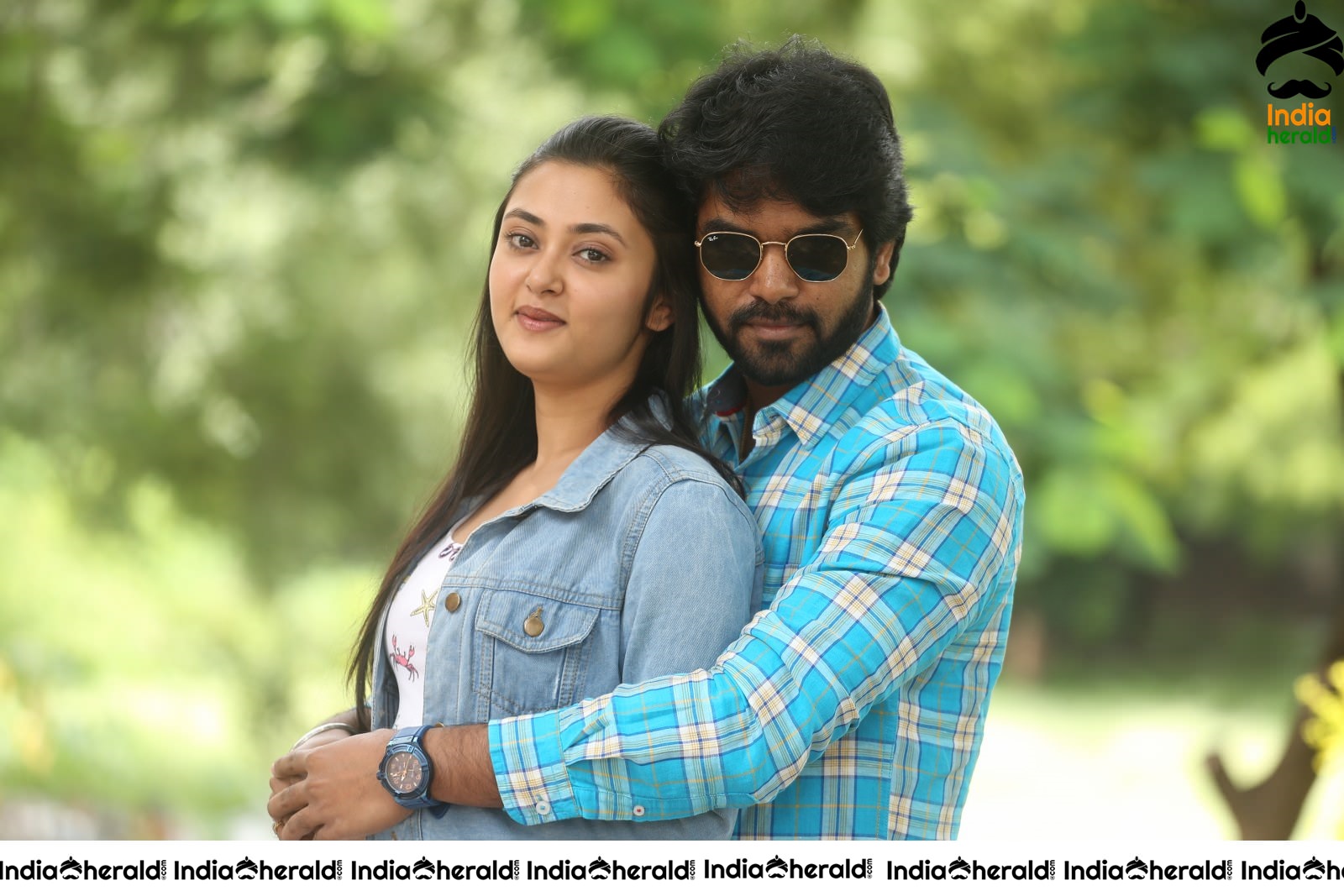 Actor Adaka Abhay Photos Along With Megha Chaudhury Set 3