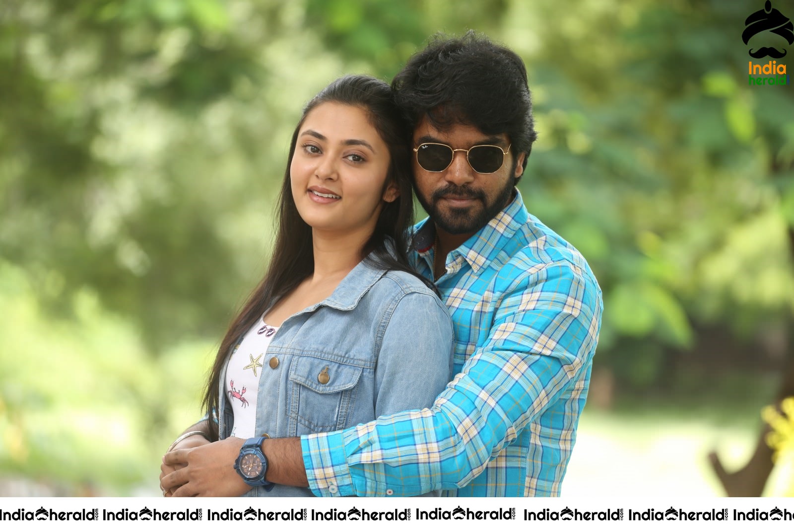 Actor Adaka Abhay Photos Along With Megha Chaudhury Set 3