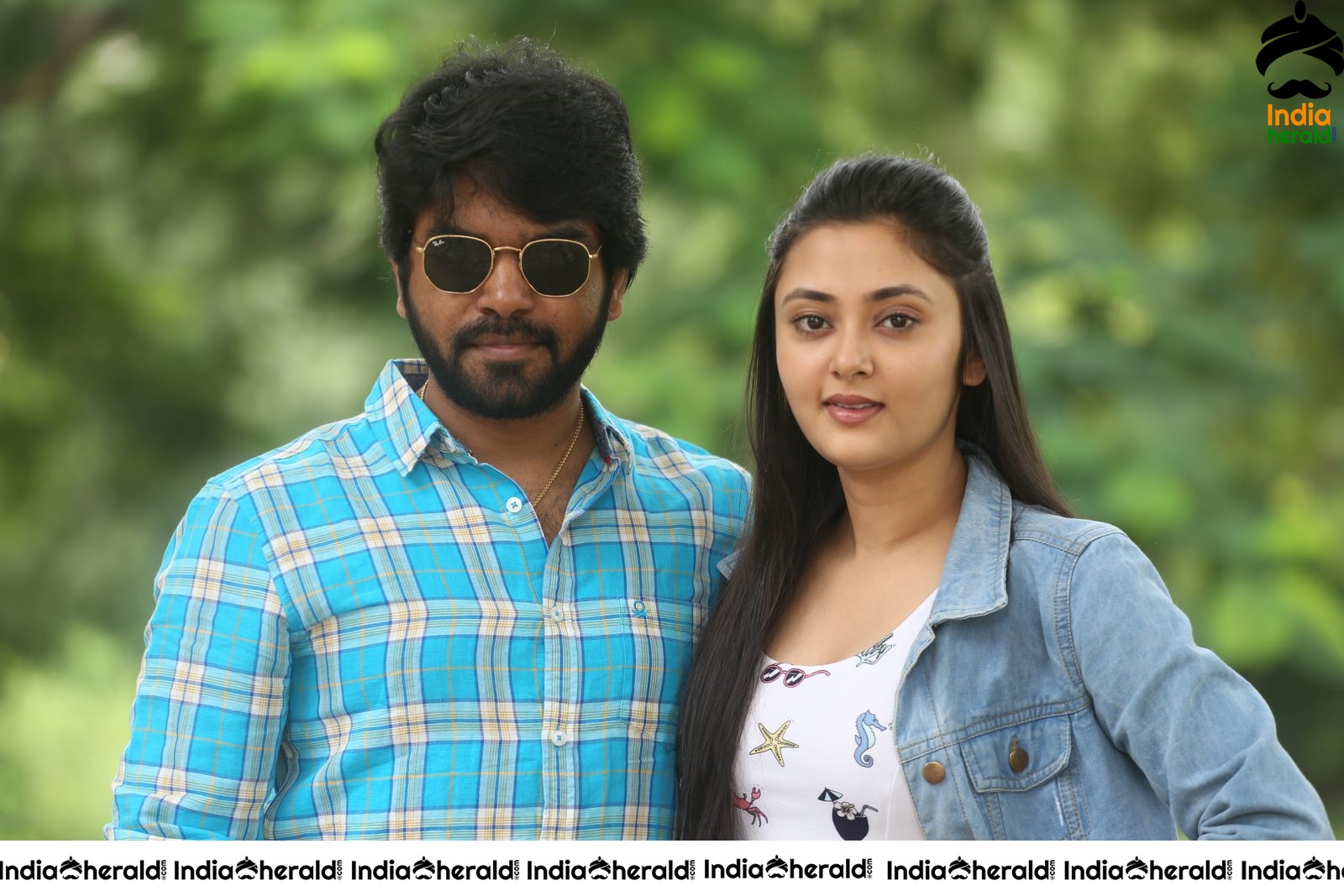 Actor Adaka Abhay photos Along With Megha Chaudhury Set 4