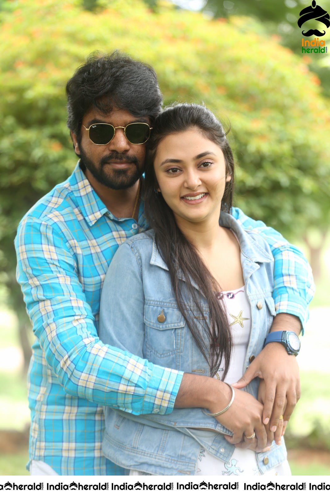 Actor Adaka Abhay photos Along With Megha Chaudhury Set 4