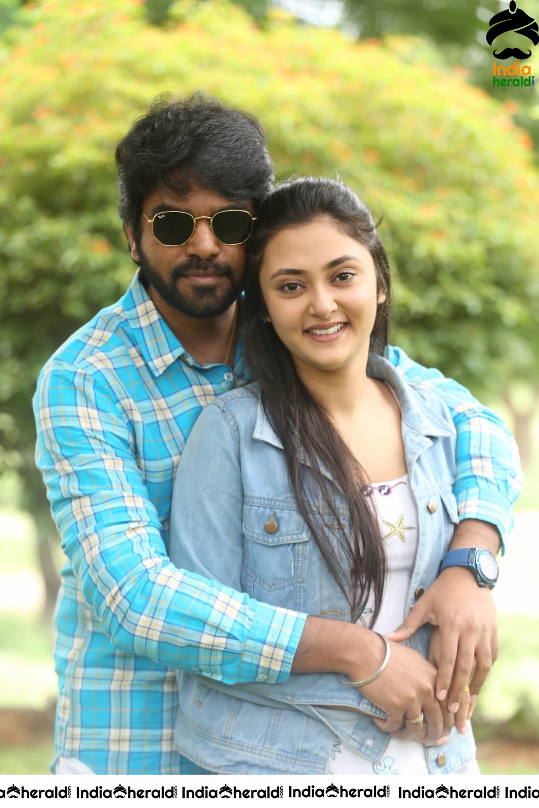 Actor Adaka Abhay photos Along With Megha Chaudhury Set 4