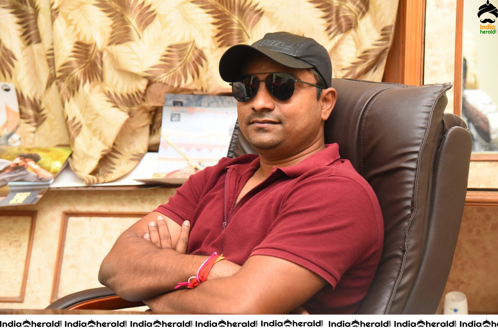 Actor Adepu Srinivas Interview Stills Set 2