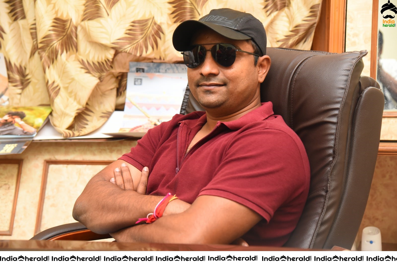 Actor Adepu Srinivas Interview Stills Set 2