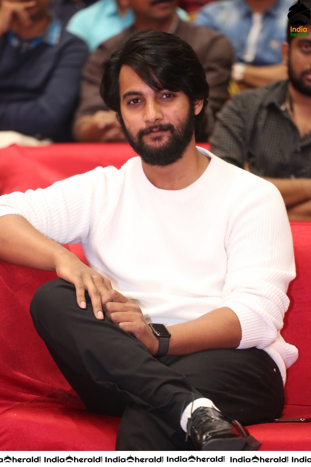 Actor Aditya Pudipeddiat Operation Gold Fish Pre Release Event Set 1