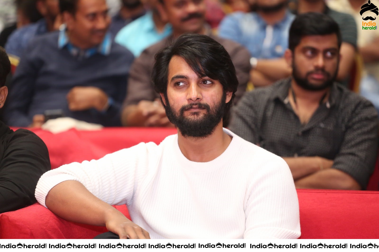 Actor Aditya Pudipeddiat Operation Gold Fish Pre Release Event Set 1