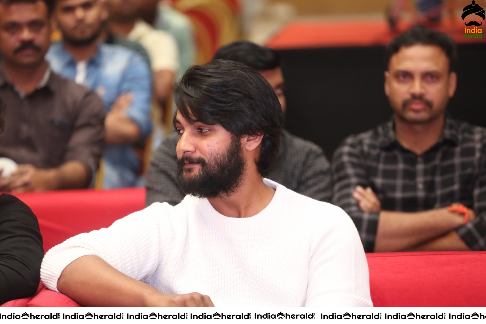 Actor Aditya Pudipeddiat Operation Gold Fish Pre Release Event Set 1