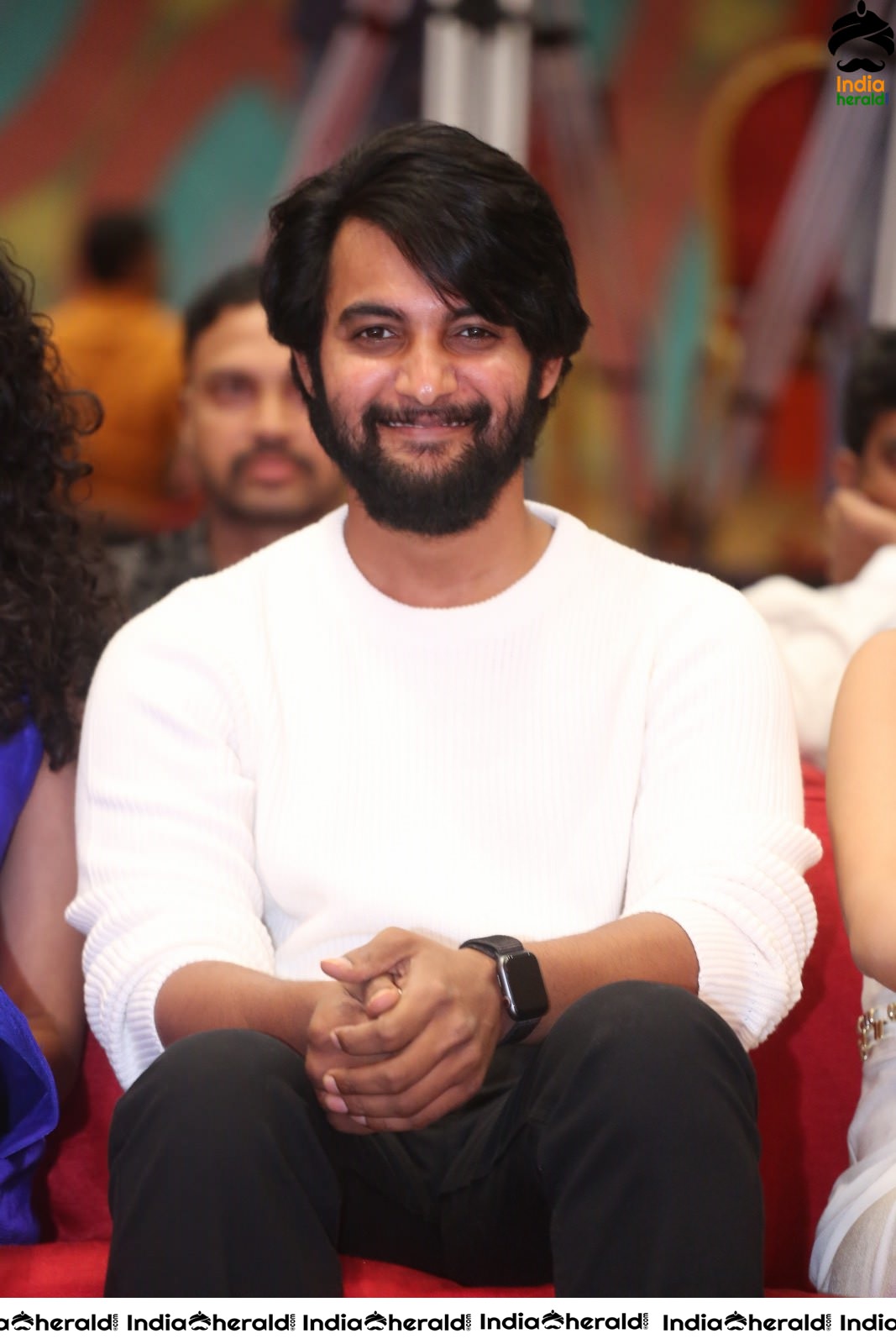 Actor Aditya Pudipeddiat Operation Gold Fish Pre Release Event Set 2