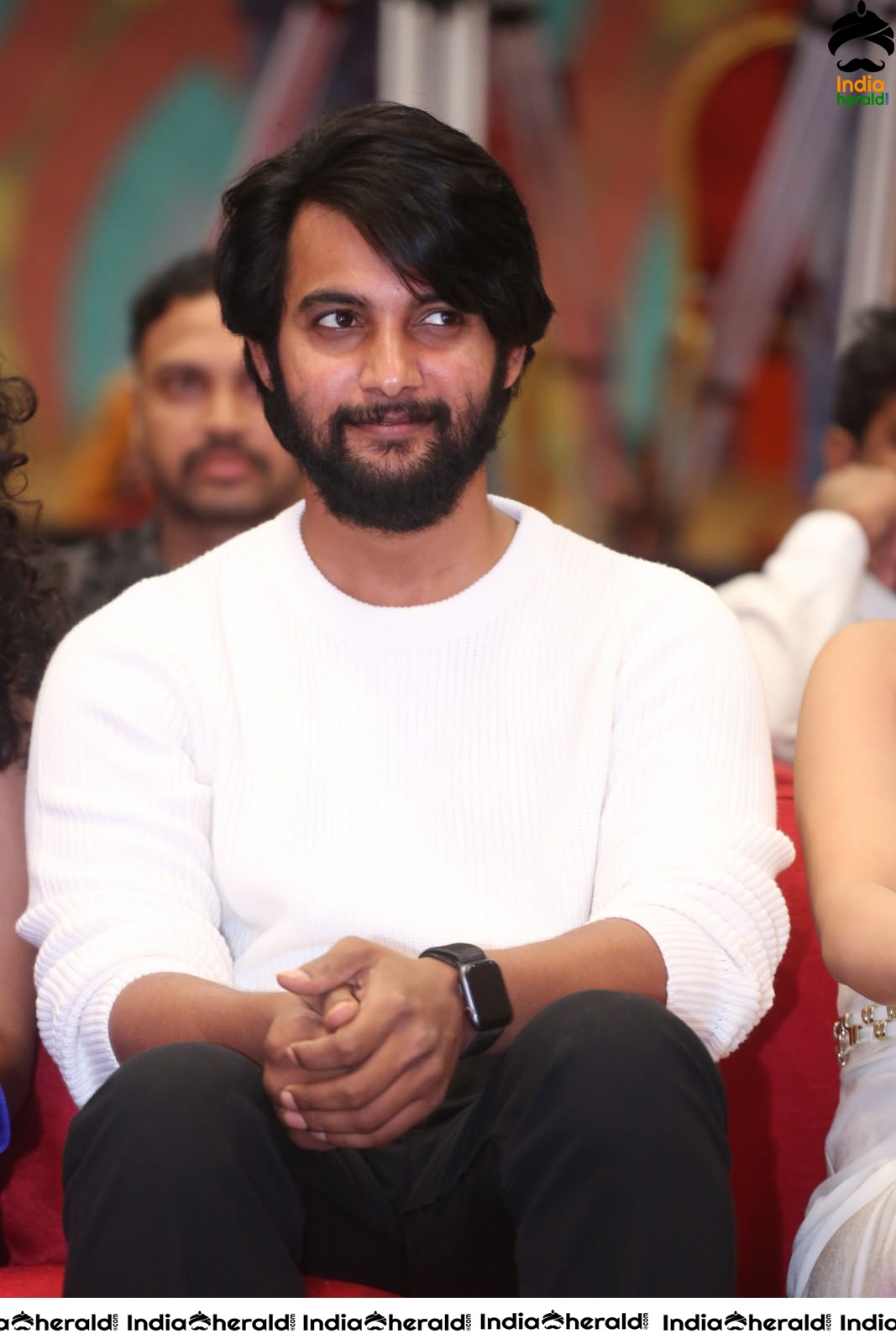 Actor Aditya Pudipeddiat Operation Gold Fish Pre Release Event Set 2