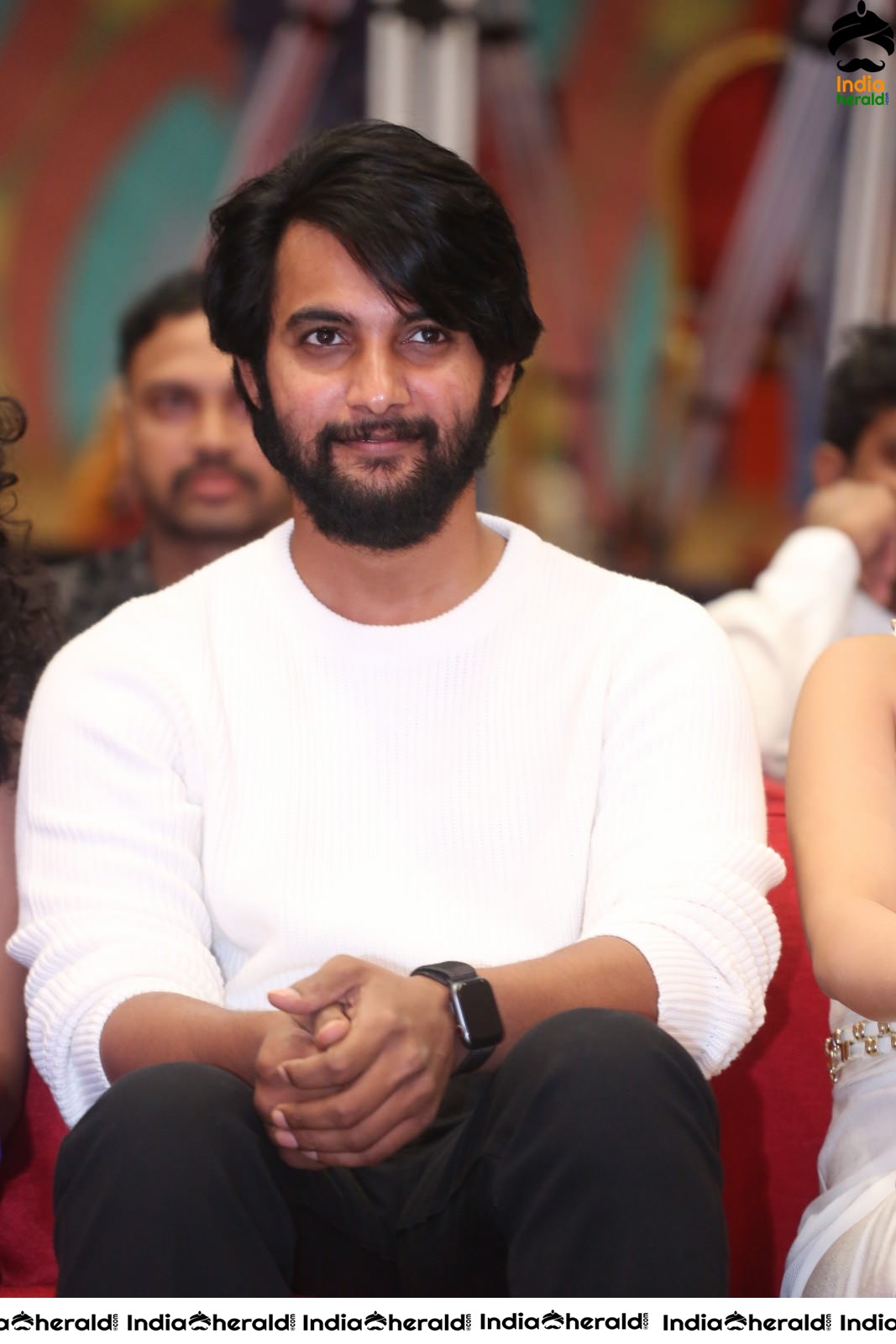 Actor Aditya Pudipeddiat Operation Gold Fish Pre Release Event Set 2