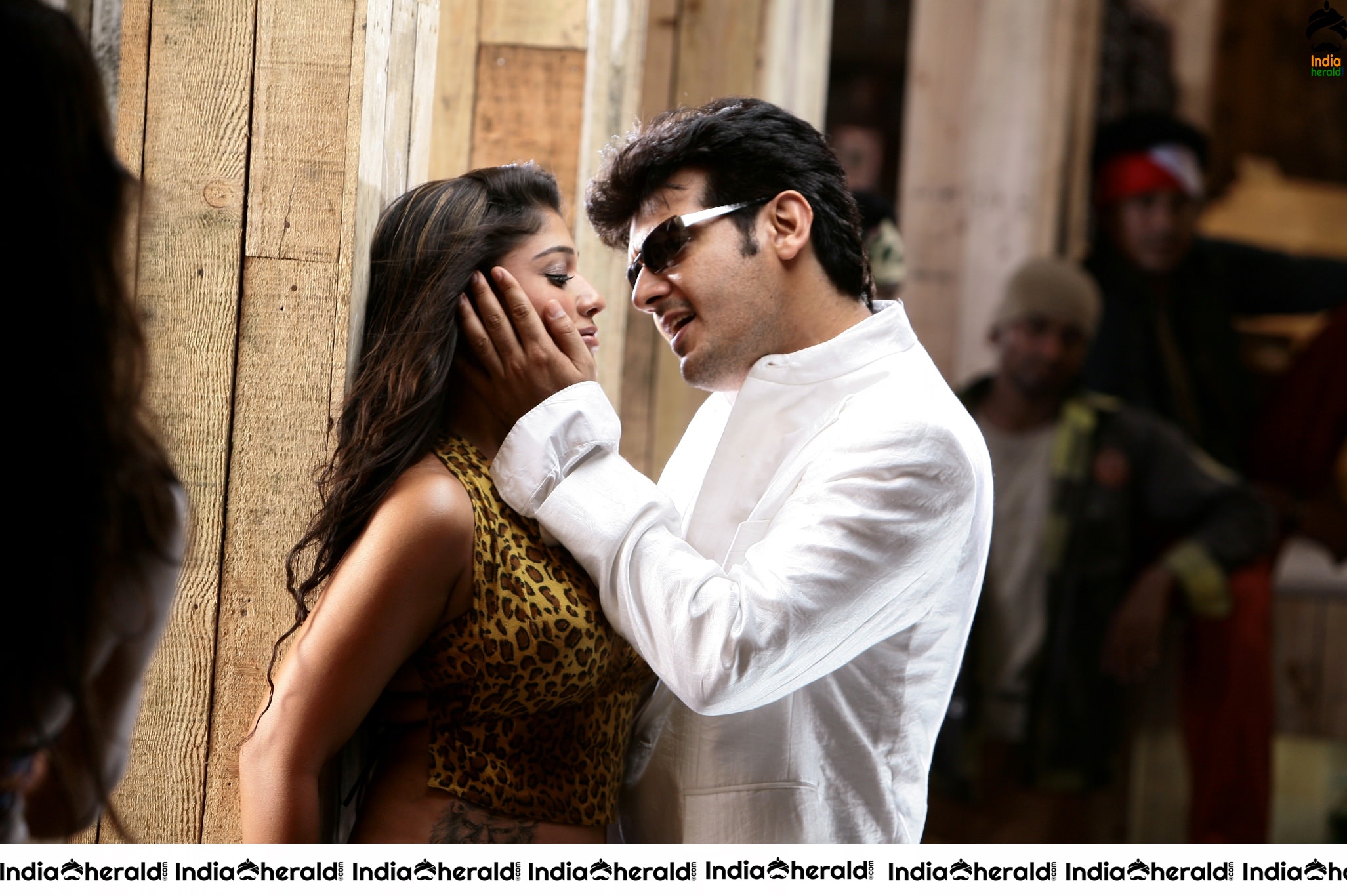 Actor Ajith Unseen Stills with Nayantara from his olden movie Set 1