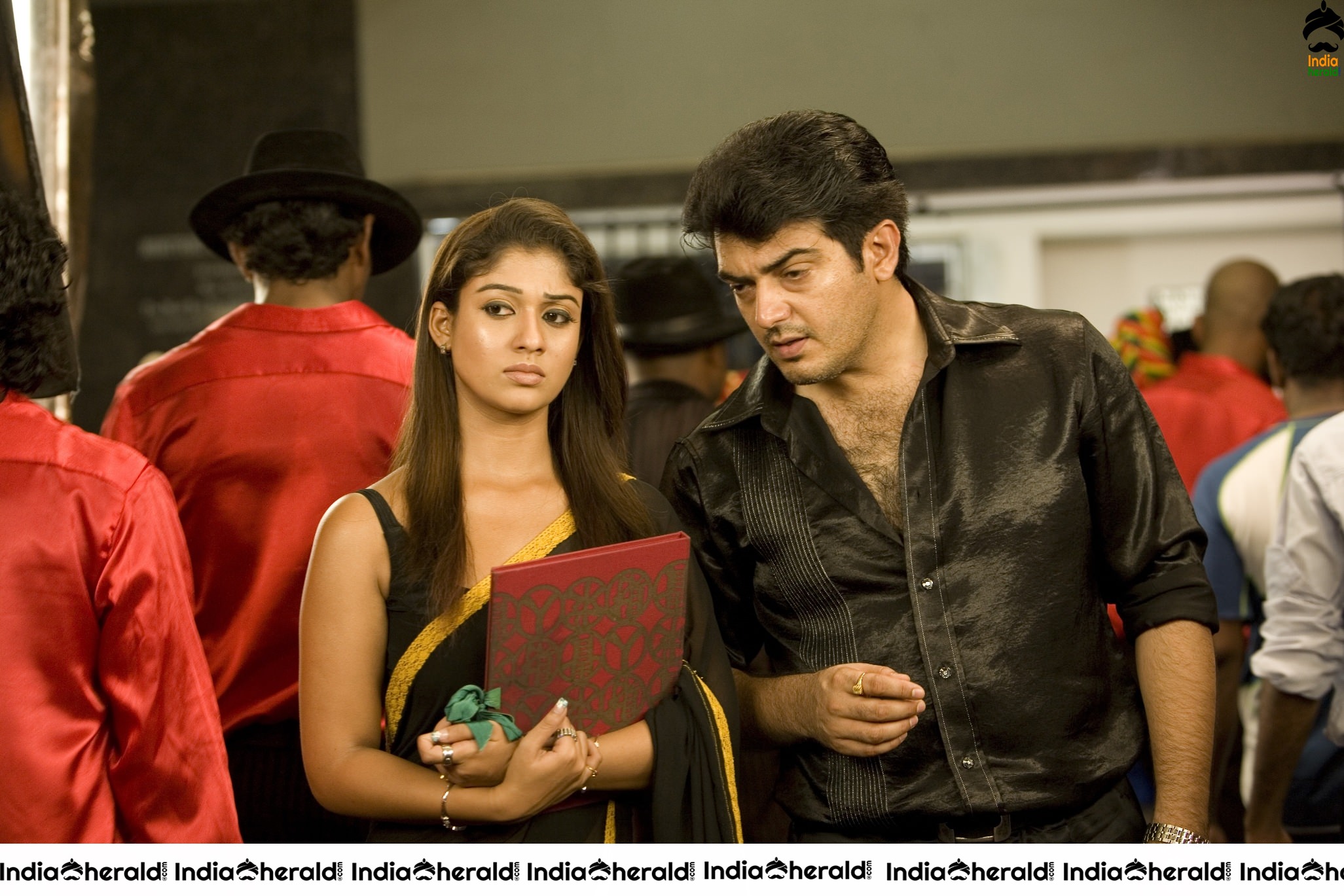 Actor Ajith Unseen Stills with Nayantara from his olden movie Set 1