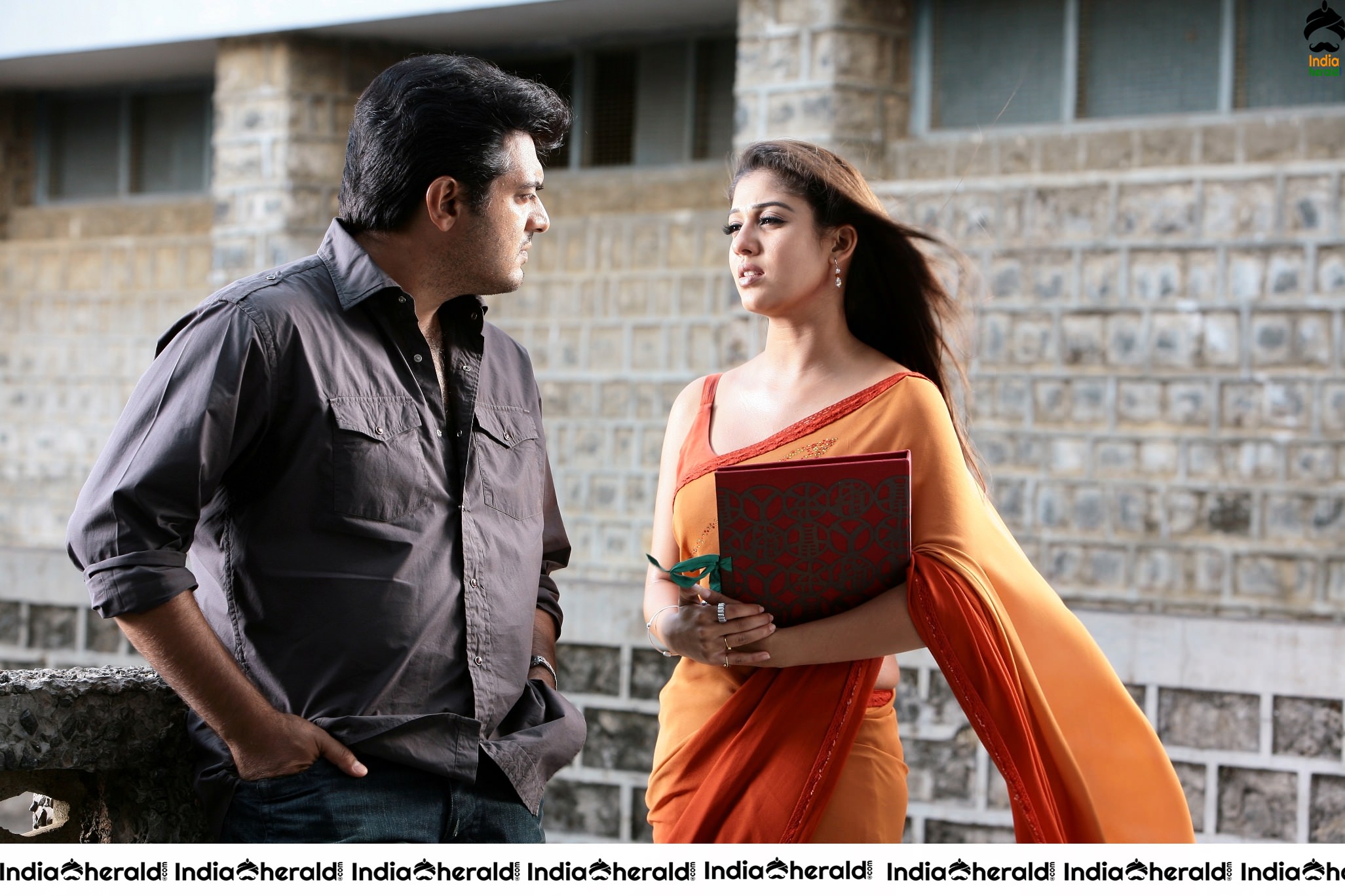 Actor Ajith Unseen Stills with Nayantara from his olden movie Set 2