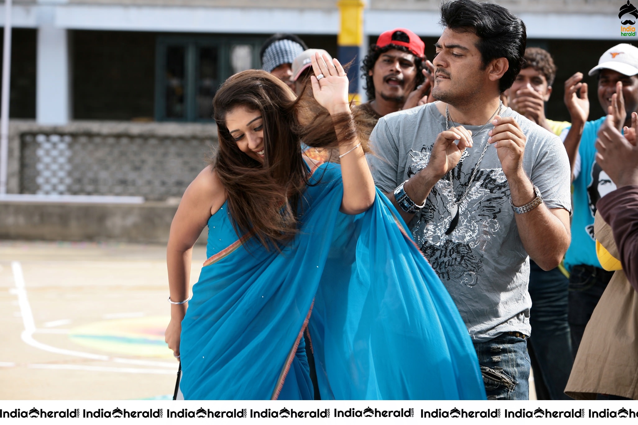 Actor Ajith Unseen Stills with Nayantara from his olden movie Set 2