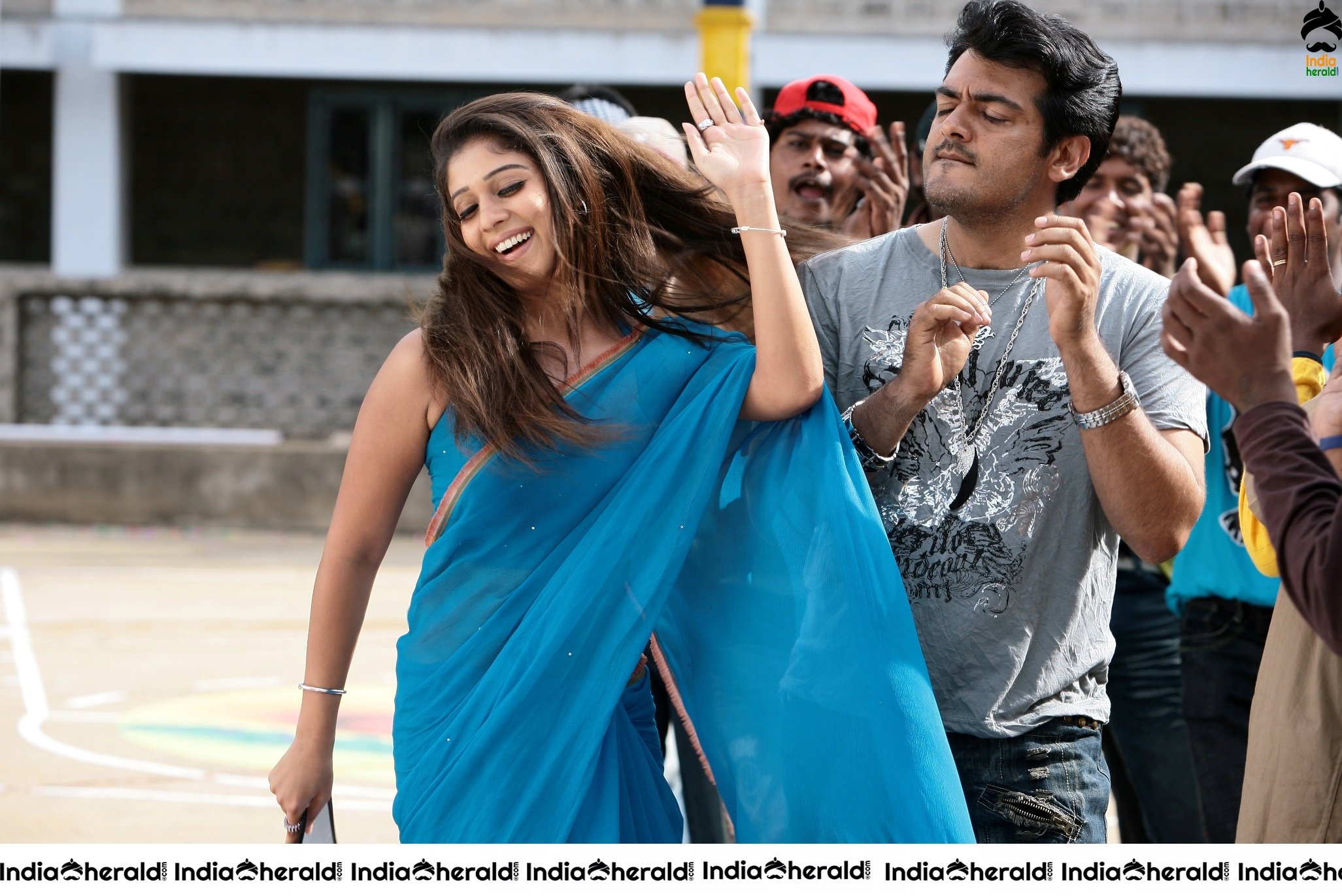 Actor Ajith Unseen Stills with Nayantara from his olden movie Set 2