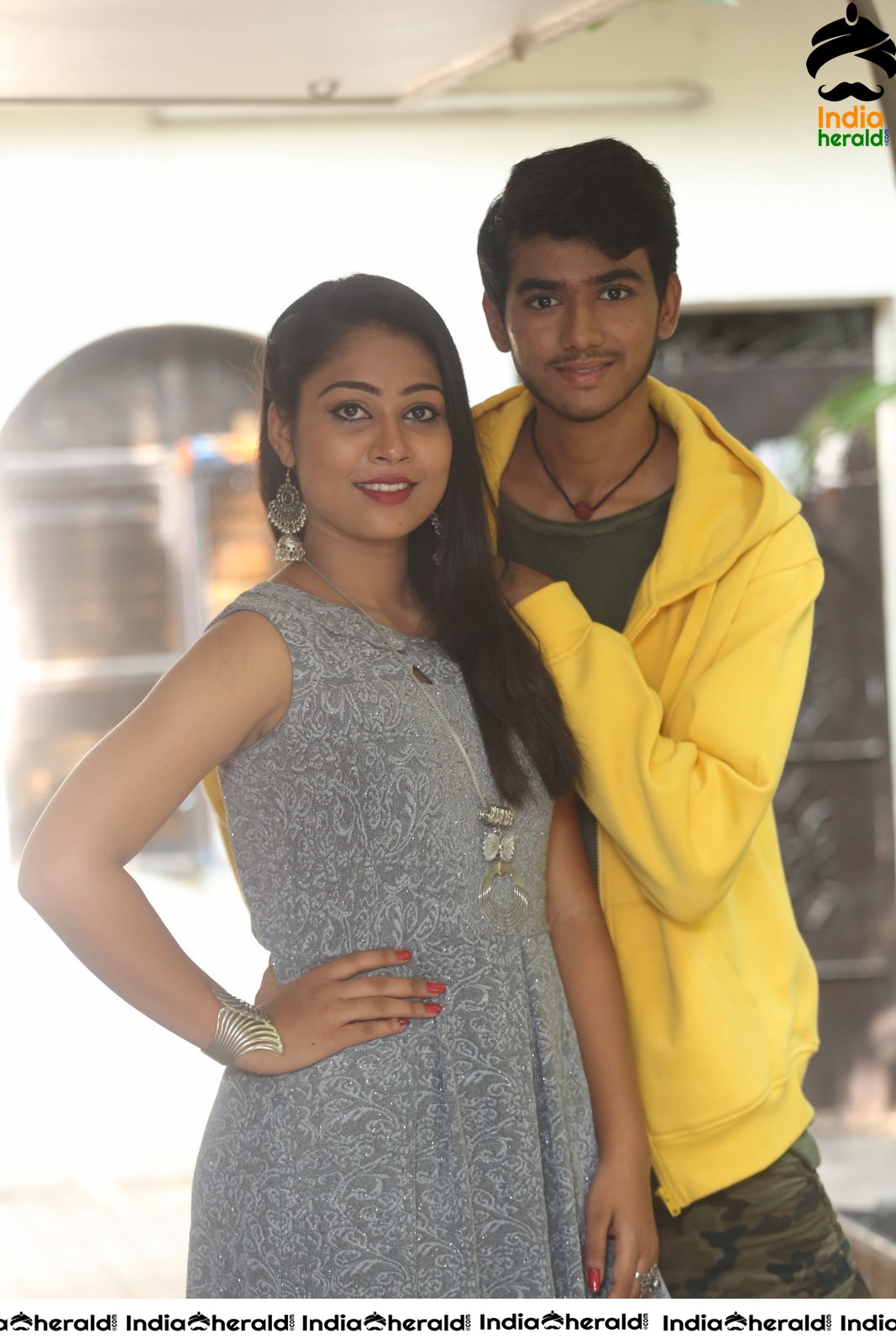 Actor Anvesh Photos with Actress Sarika Set 1