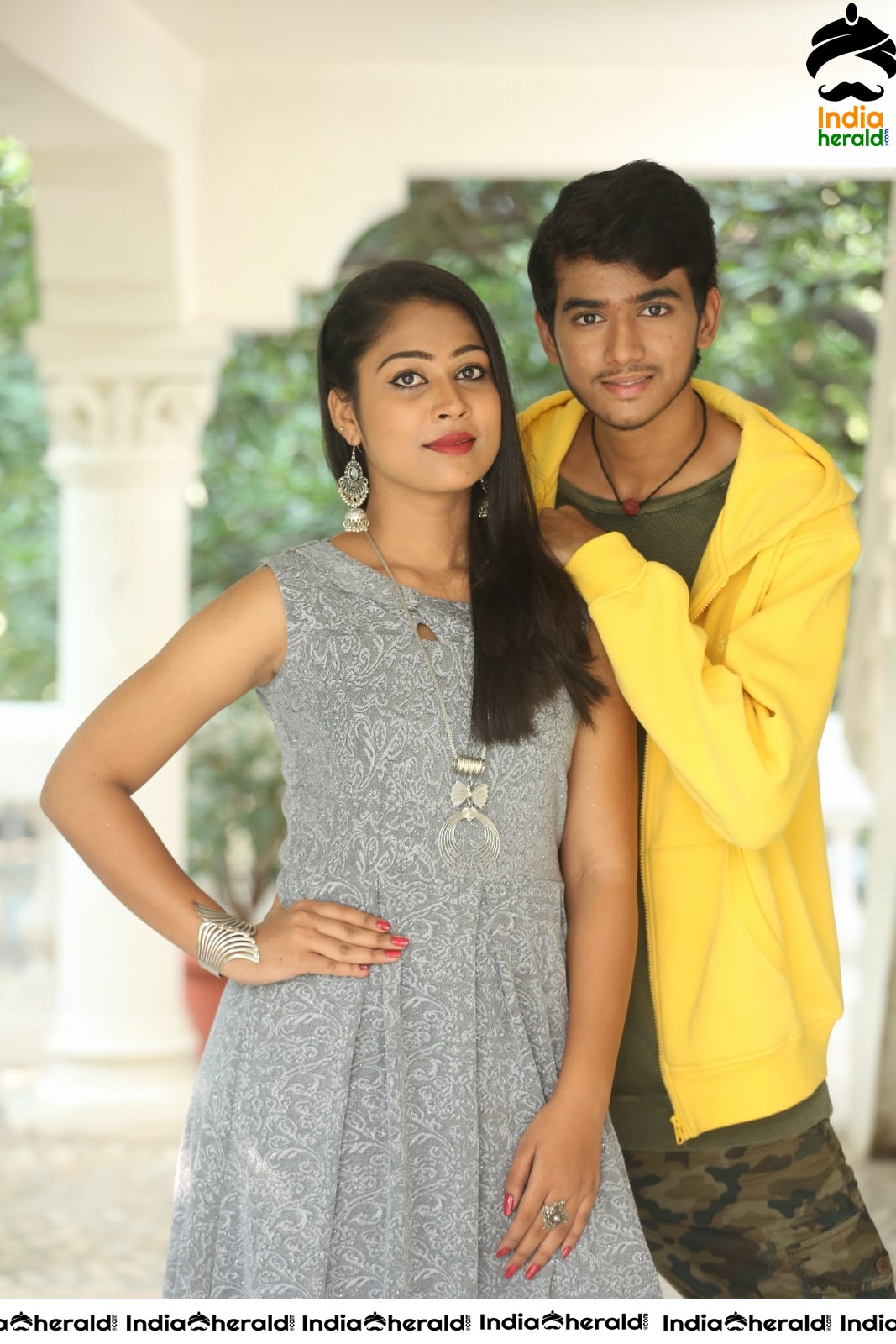 Actor Anvesh Photos with Actress Sarika Set 1