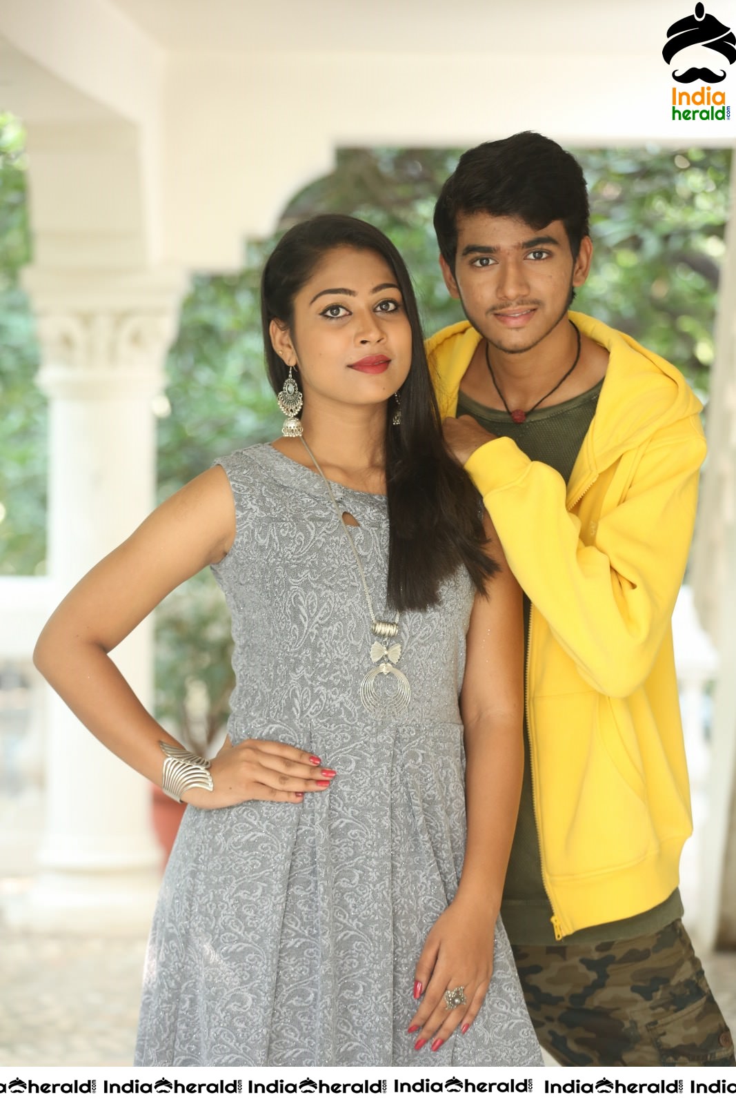 Actor Anvesh Photos with Actress Sarika Set 1