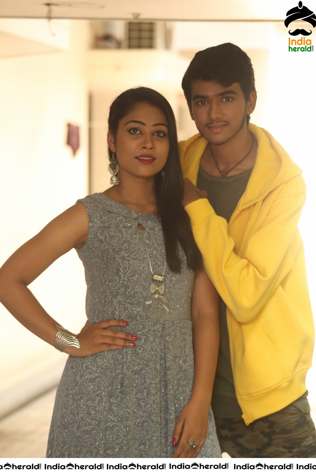 Actor Anvesh Photos with Actress Sarika Set 1