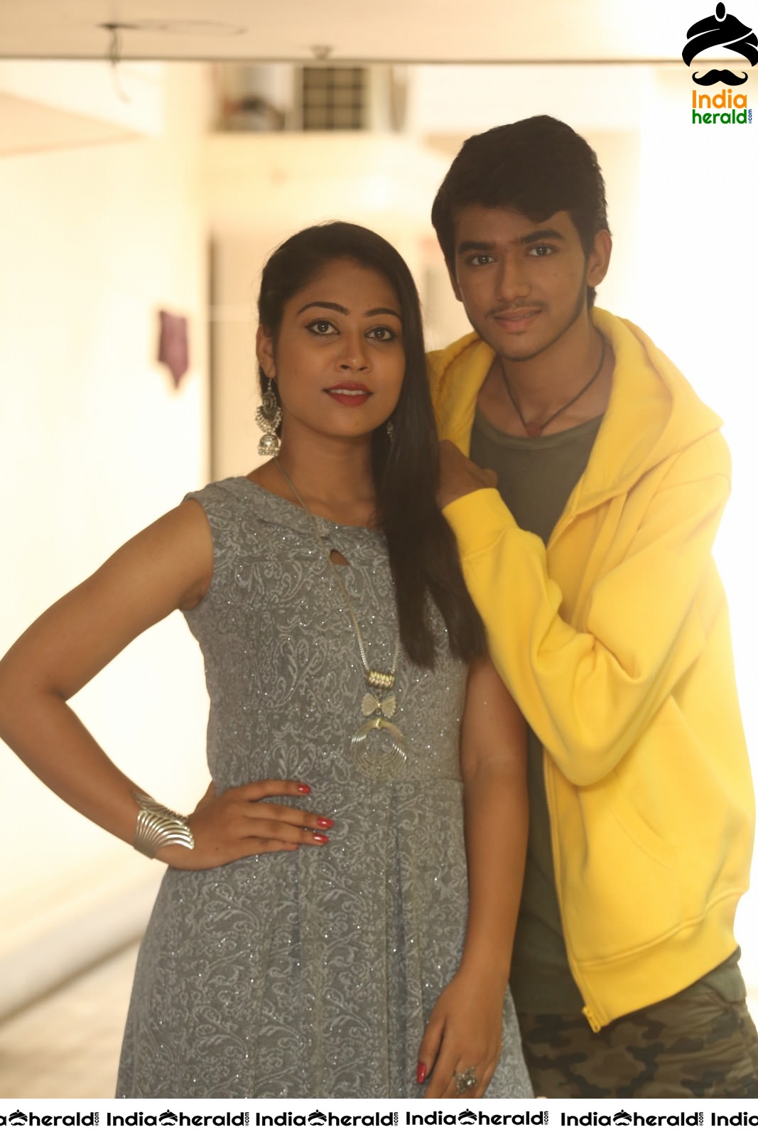 Actor Anvesh Photos with Actress Sarika Set 1