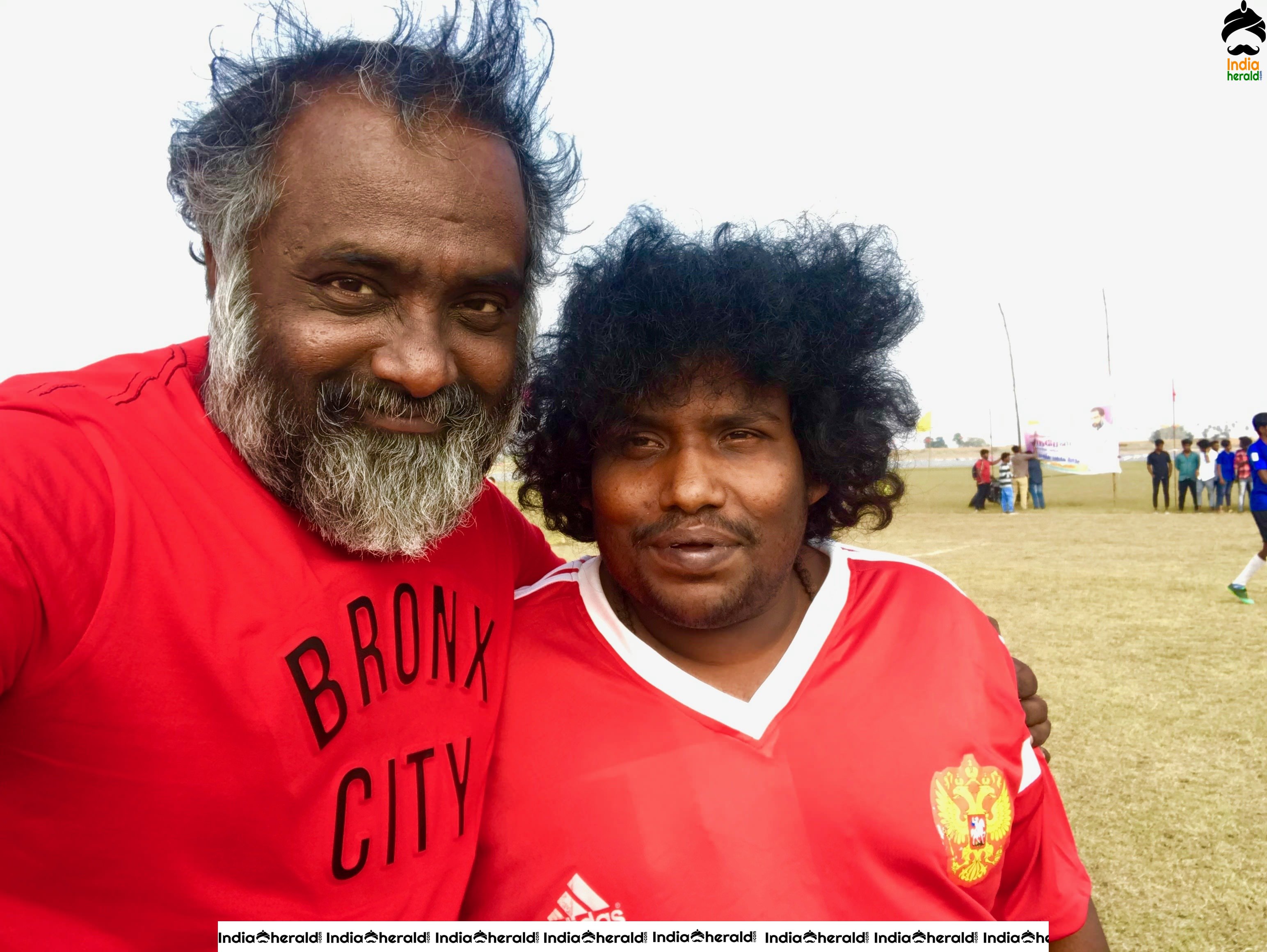 Actor AP Shreethar Stills from the shooting spot of Jadaa