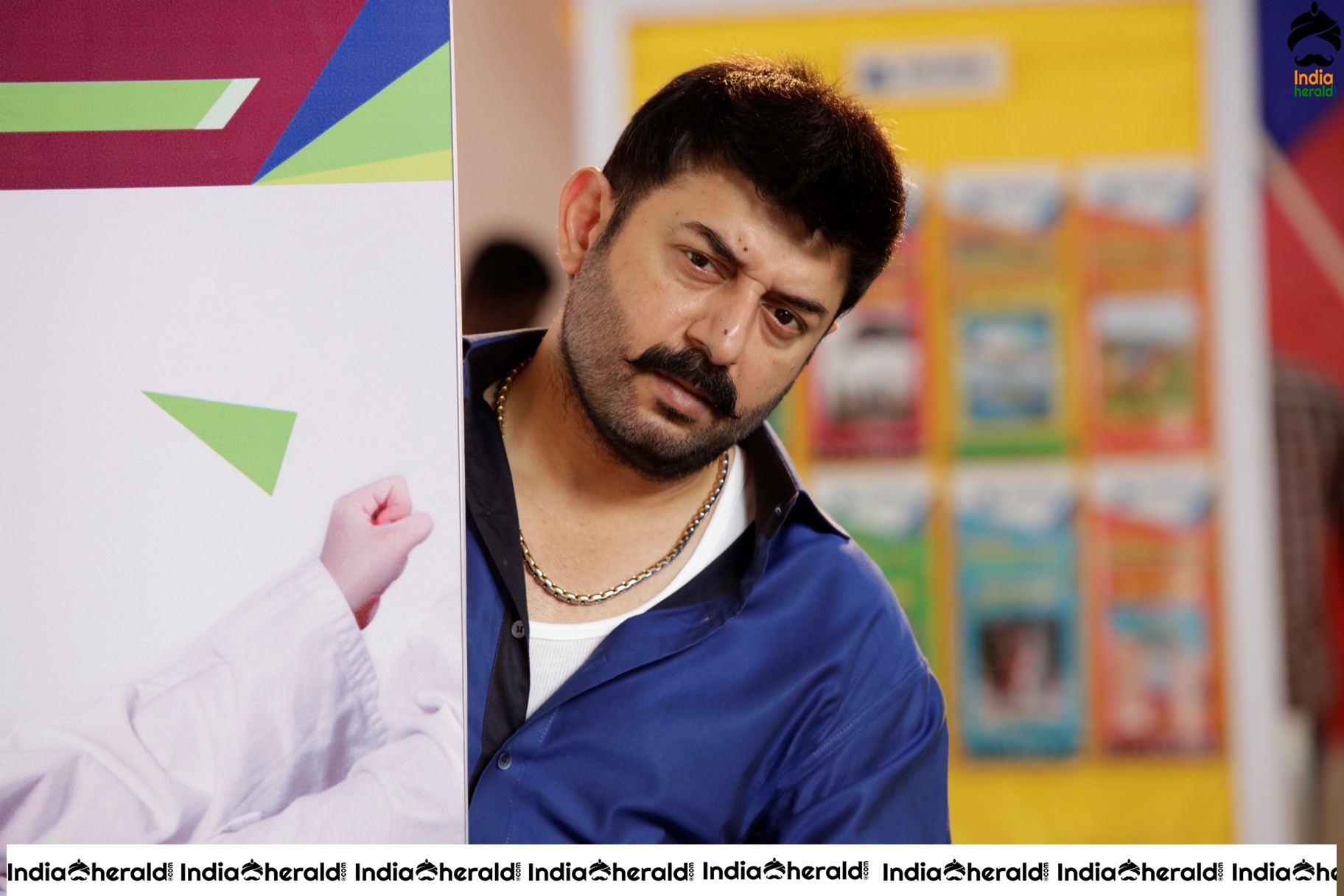 Actor AravindSwamy Latest Photos with Amala Paul Set 1