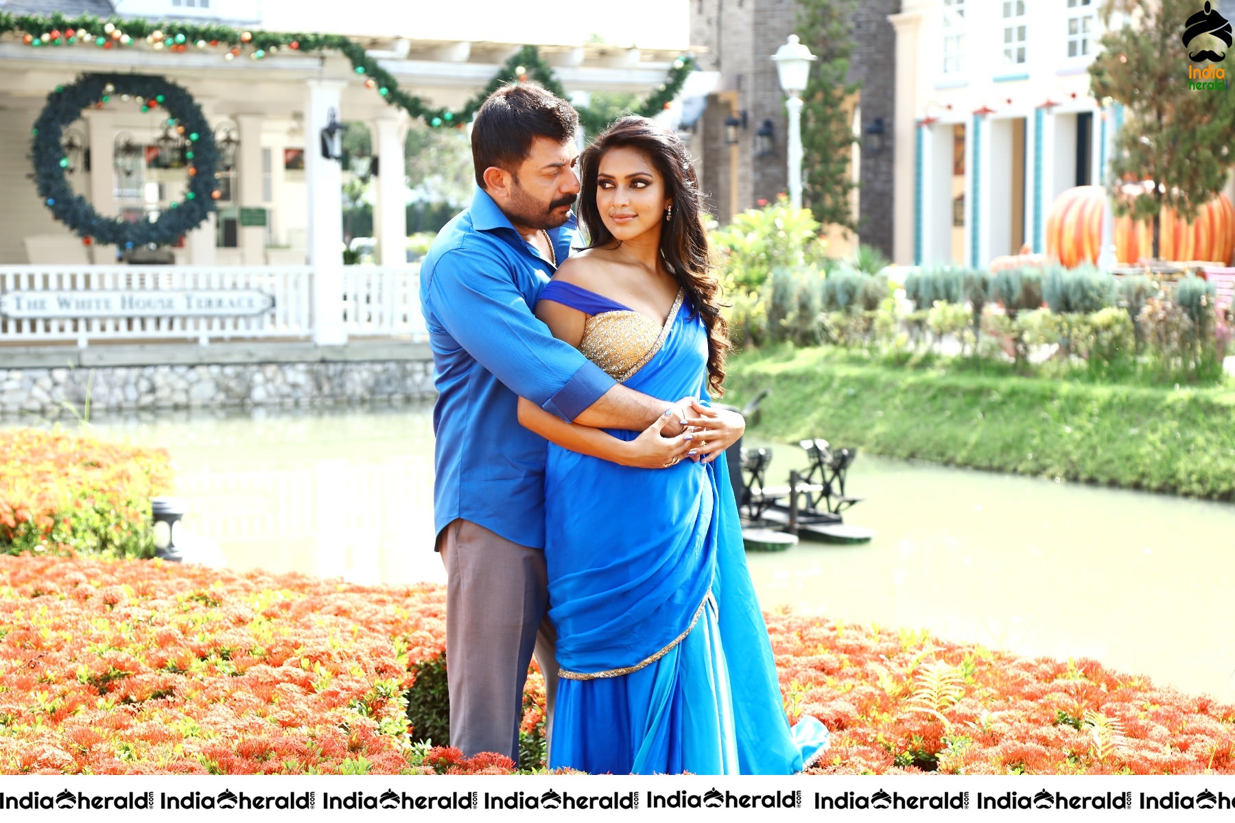 Actor AravindSwamy Latest Photos with Amala Paul Set 1