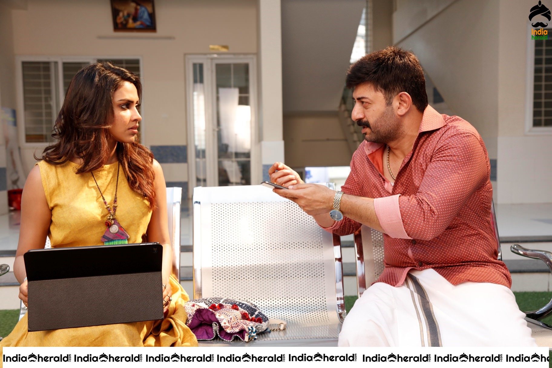 Actor AravindSwamy Latest Photos with Amala Paul Set 2
