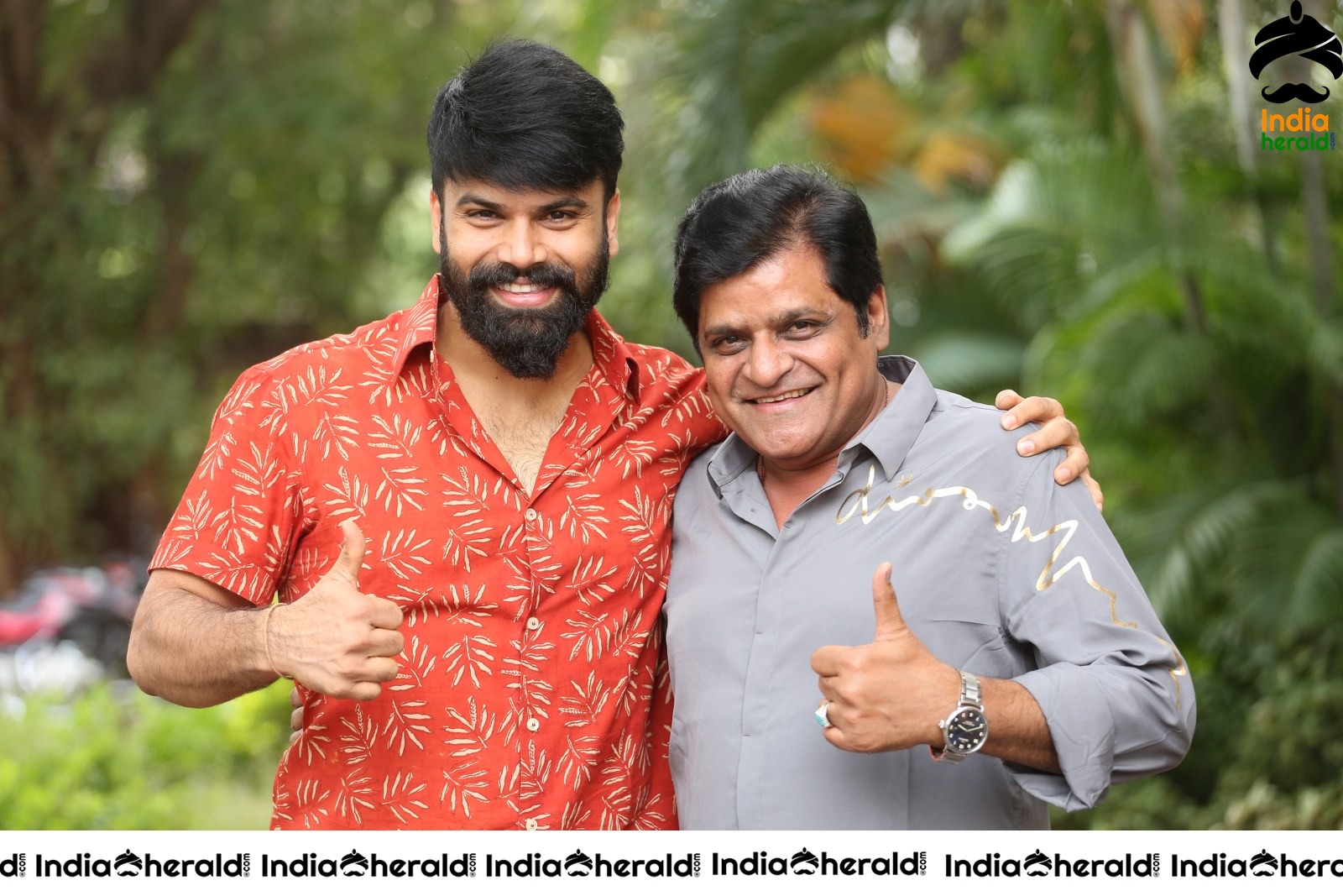 Actor Ashwin with Comedy Actor Ali