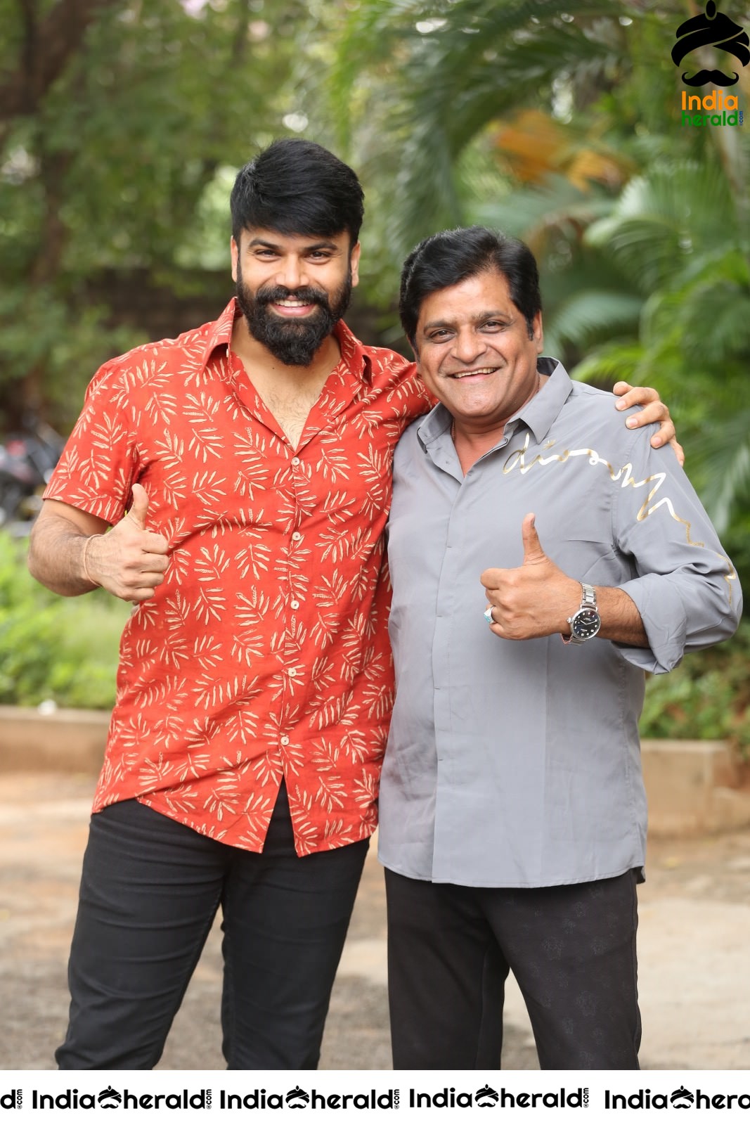 Actor Ashwin with Comedy Actor Ali