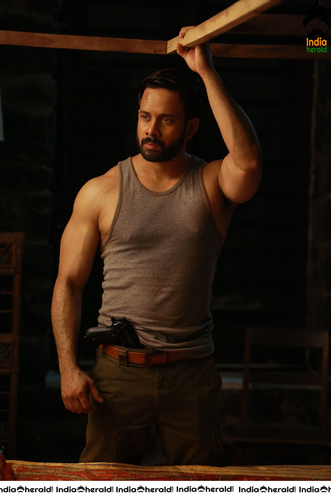 Actor Bharath Looking like a Hot Hunk from his upcoming movie LAST 6 HOURS