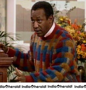 Actor Bill Cosby Looking Reasonably Gentle While Wearing Sweaters Set 2