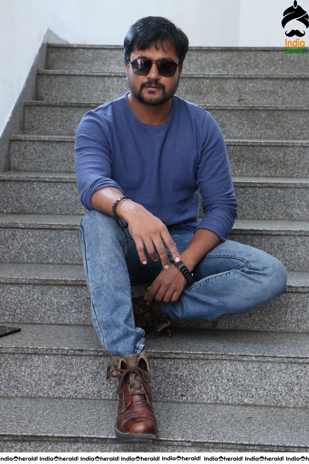 Actor Bobby Simhaa Latest Press Meet Photos