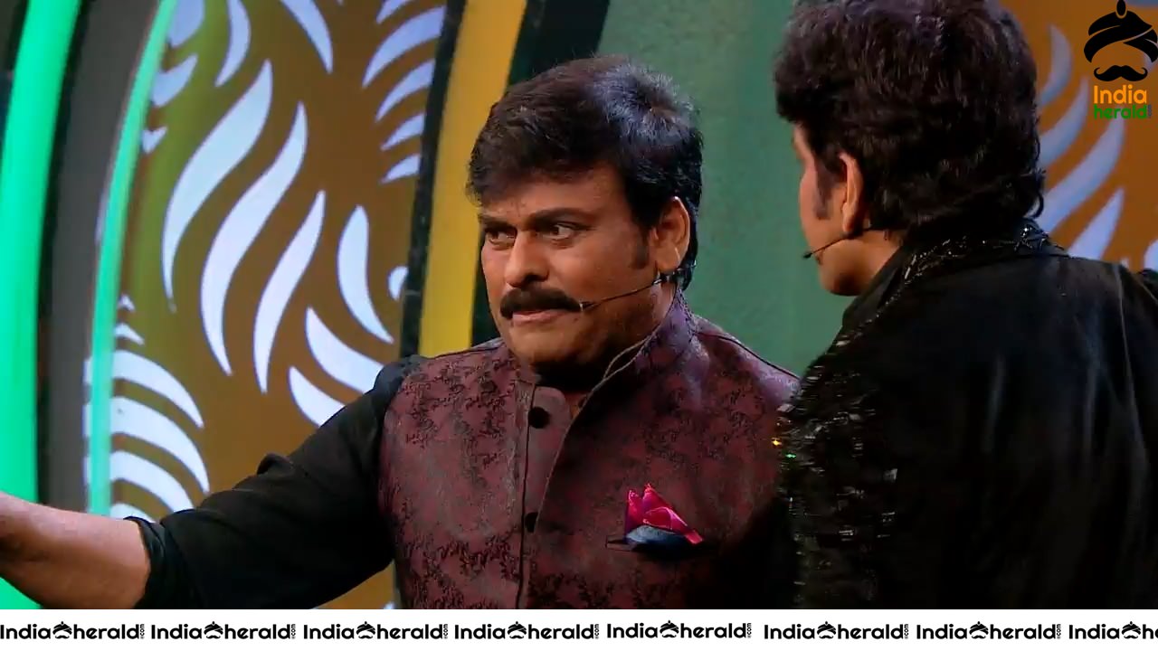 Actor Chiranjeevi Latest Stills during Bigg Boss Season 3 Grand Finale Set 1