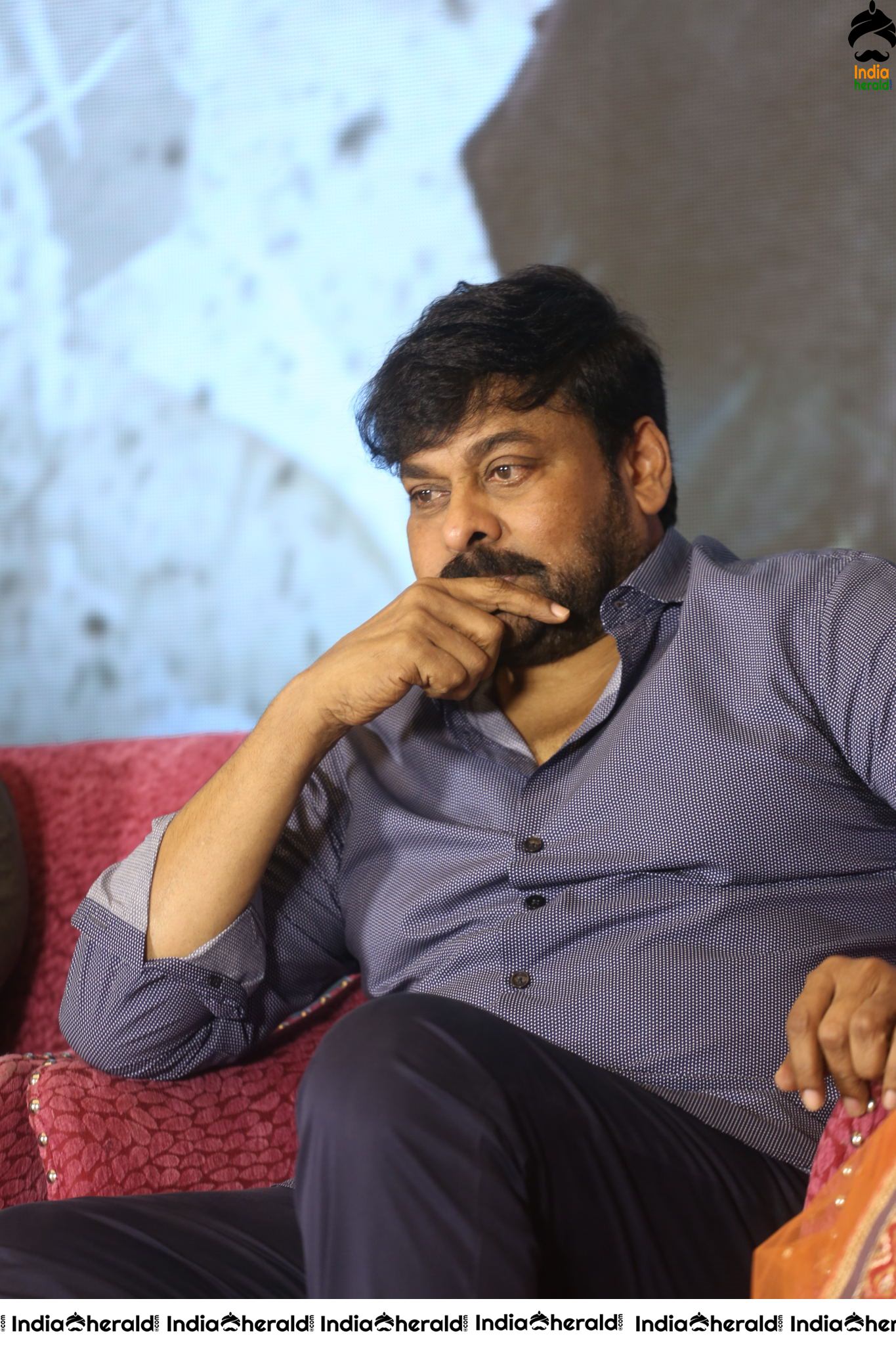 Actor Chiranjeevi Latest Stills while in Deep Thoughts