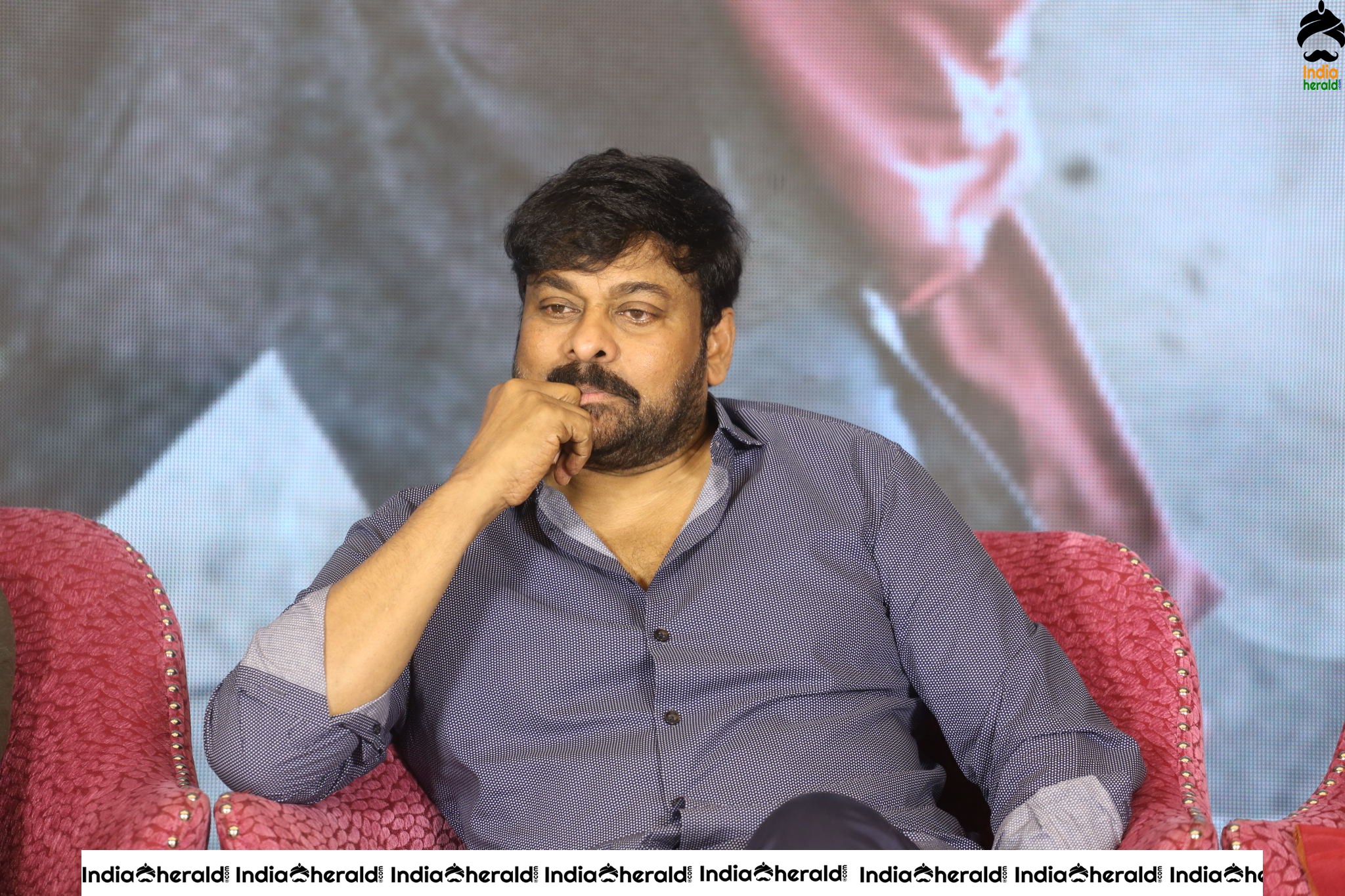 Actor Chiranjeevi Latest Stills while in Deep Thoughts