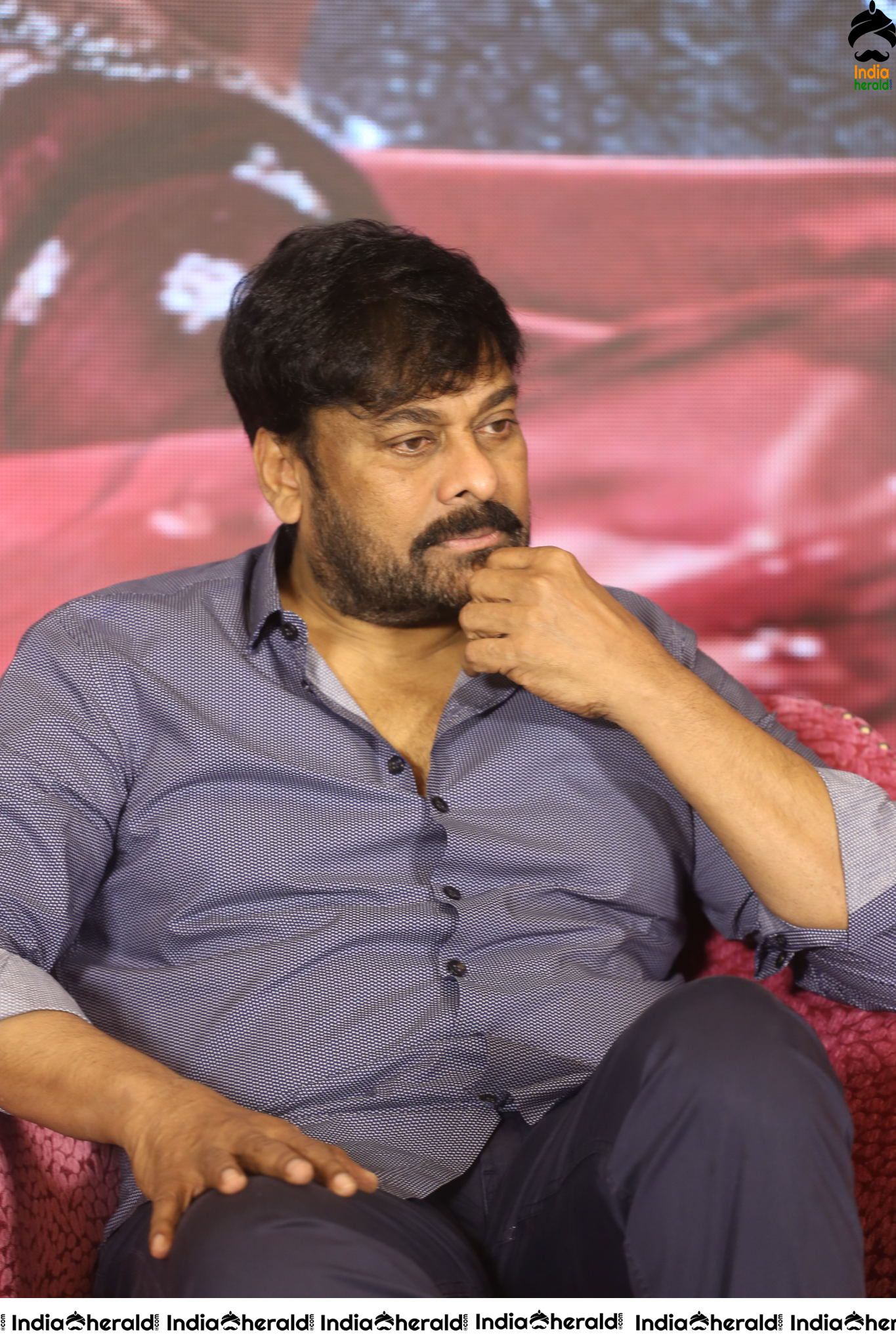 Actor Chiranjeevi Latest Stills while in Deep Thoughts