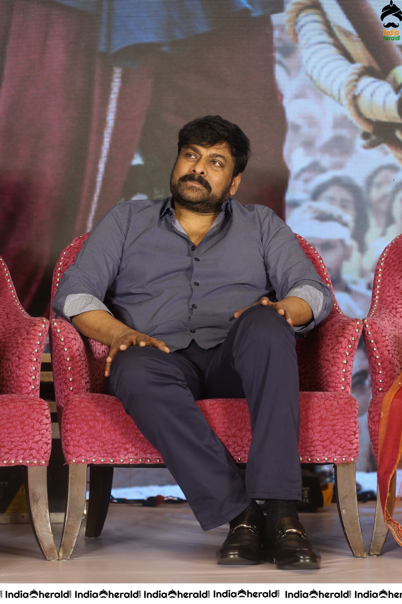 Actor Chiranjeevi Latest Stills while in Deep Thoughts