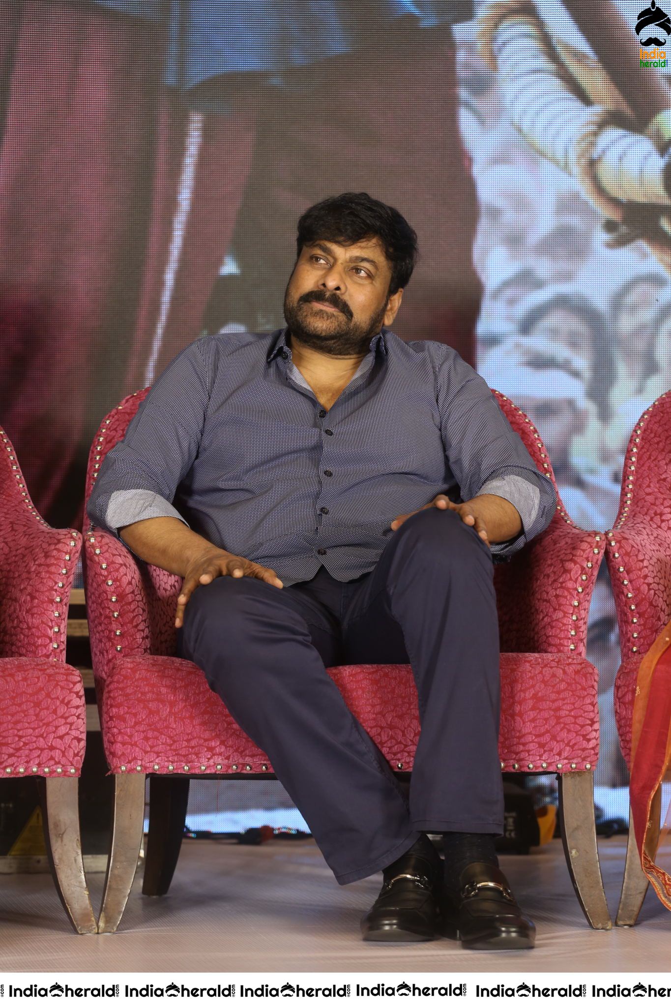 Actor Chiranjeevi Latest Stills while in Deep Thoughts