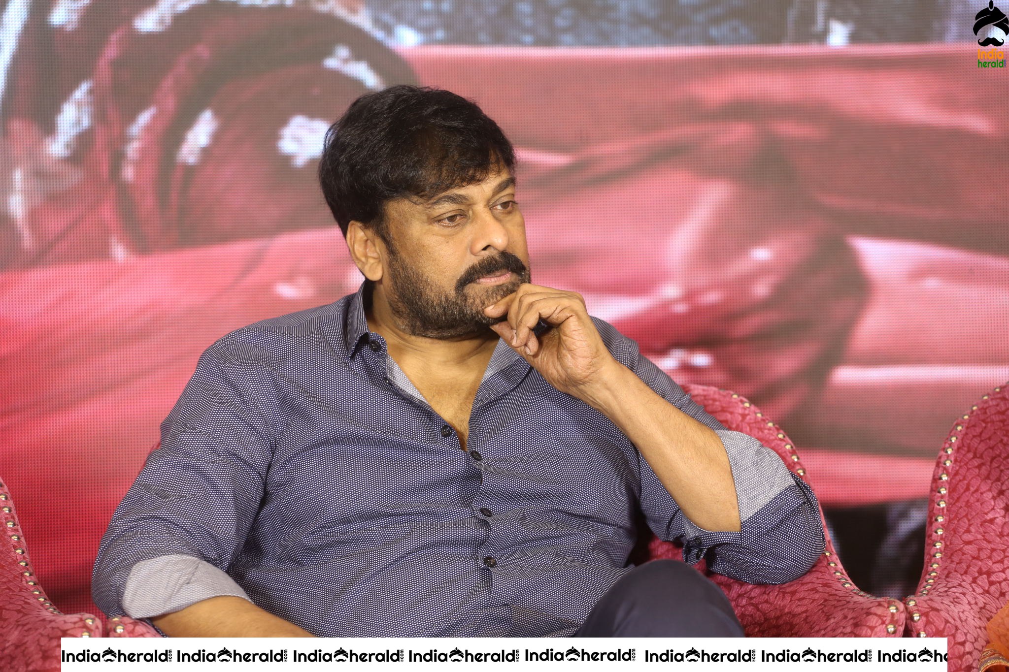 Actor Chiranjeevi Latest Stills while in Deep Thoughts
