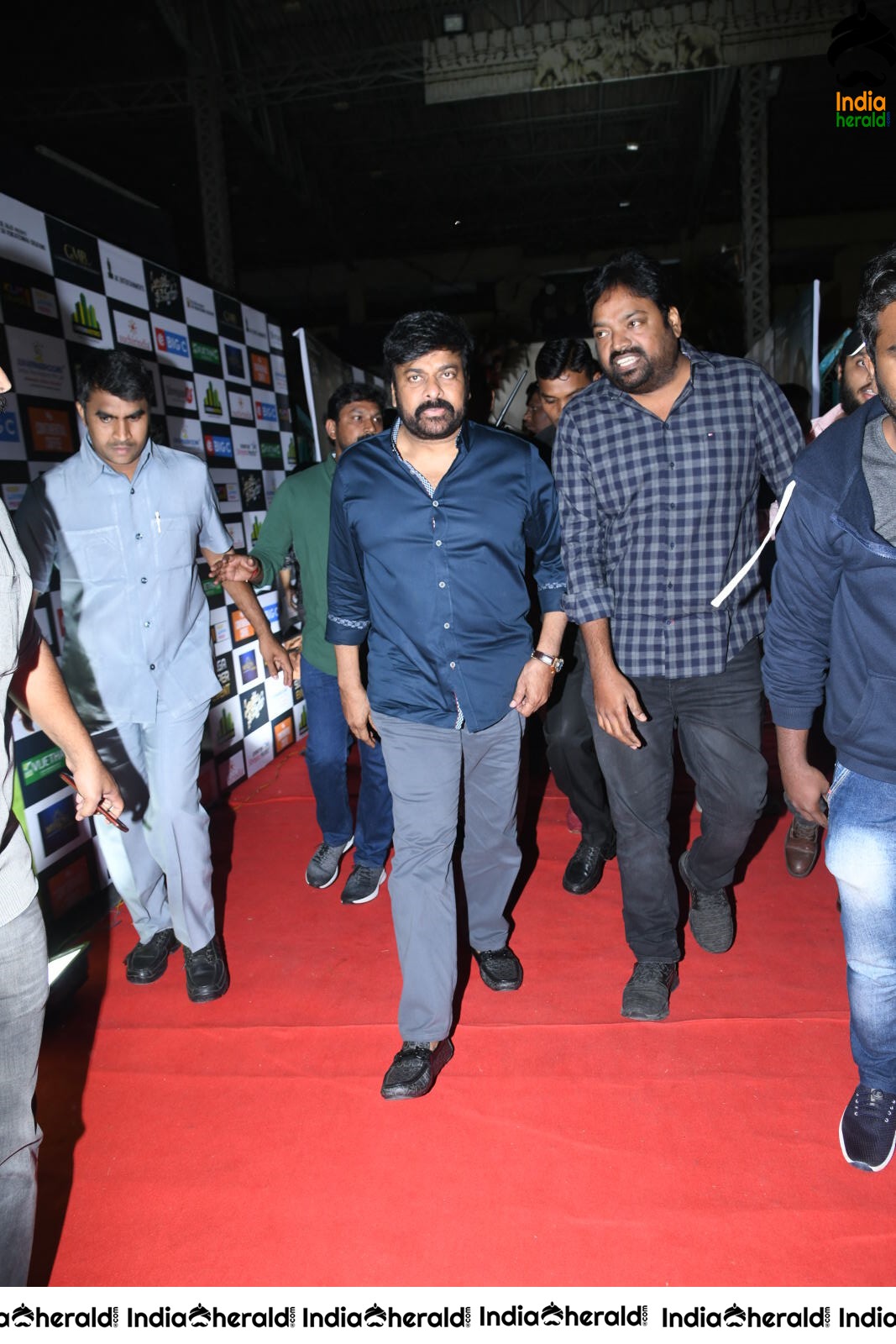 Actor Chiranjeevi Mass Entry at Sarileru Neekevvaru event Set 1