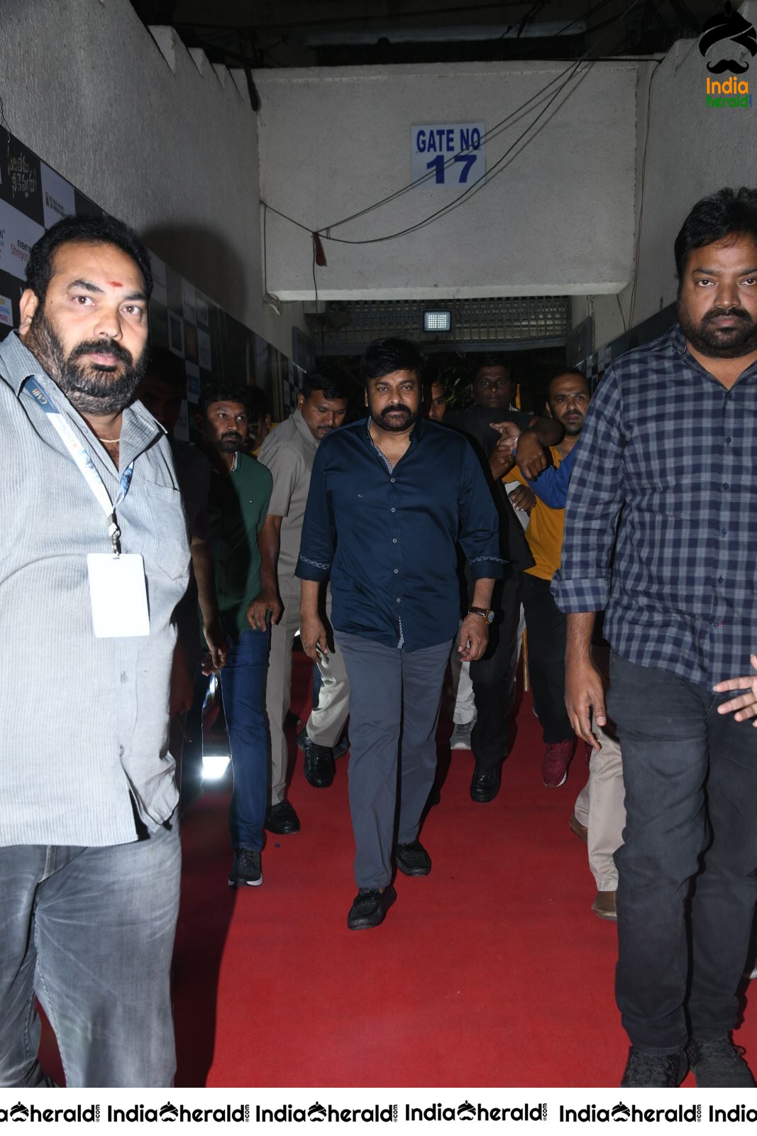 Actor Chiranjeevi Mass Entry at Sarileru Neekevvaru event Set 1