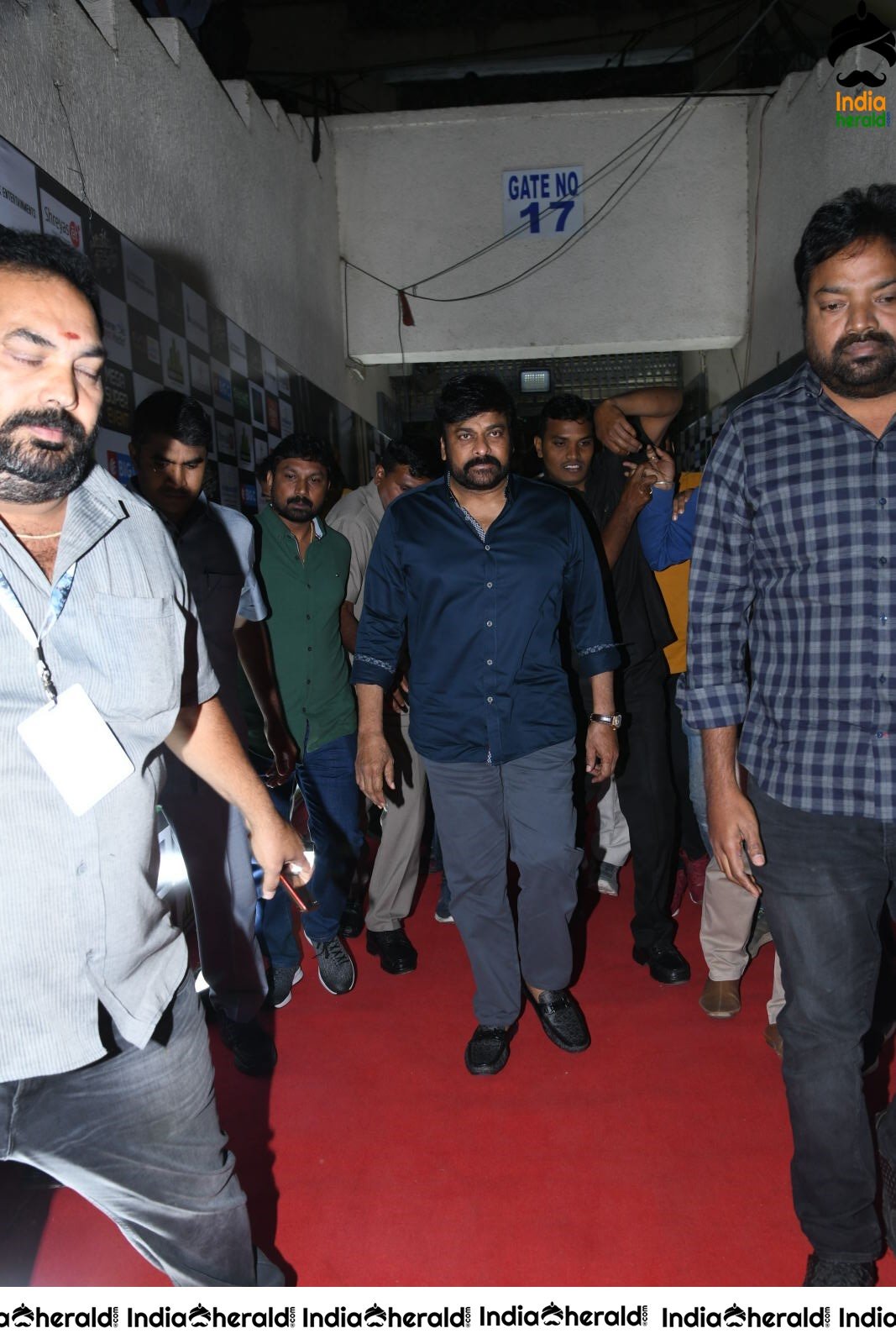 Actor Chiranjeevi Mass Entry at Sarileru Neekevvaru event Set 1