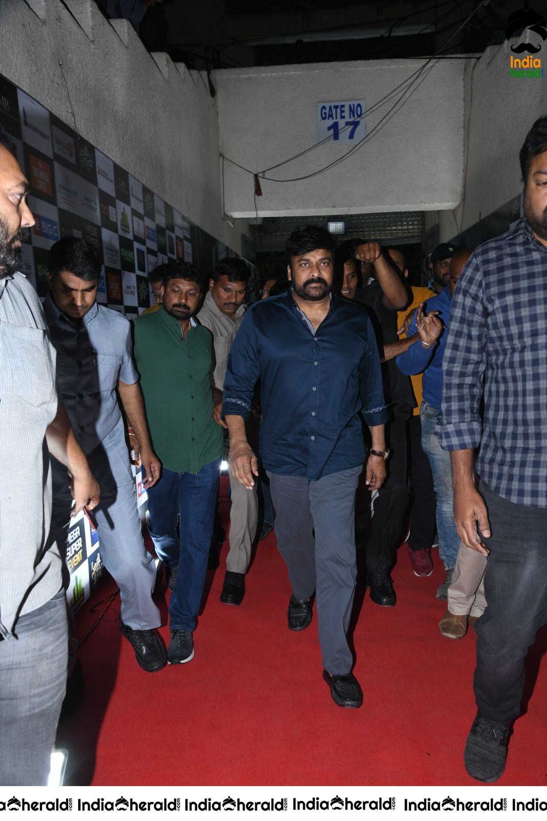 Actor Chiranjeevi Mass Entry at Sarileru Neekevvaru event Set 1