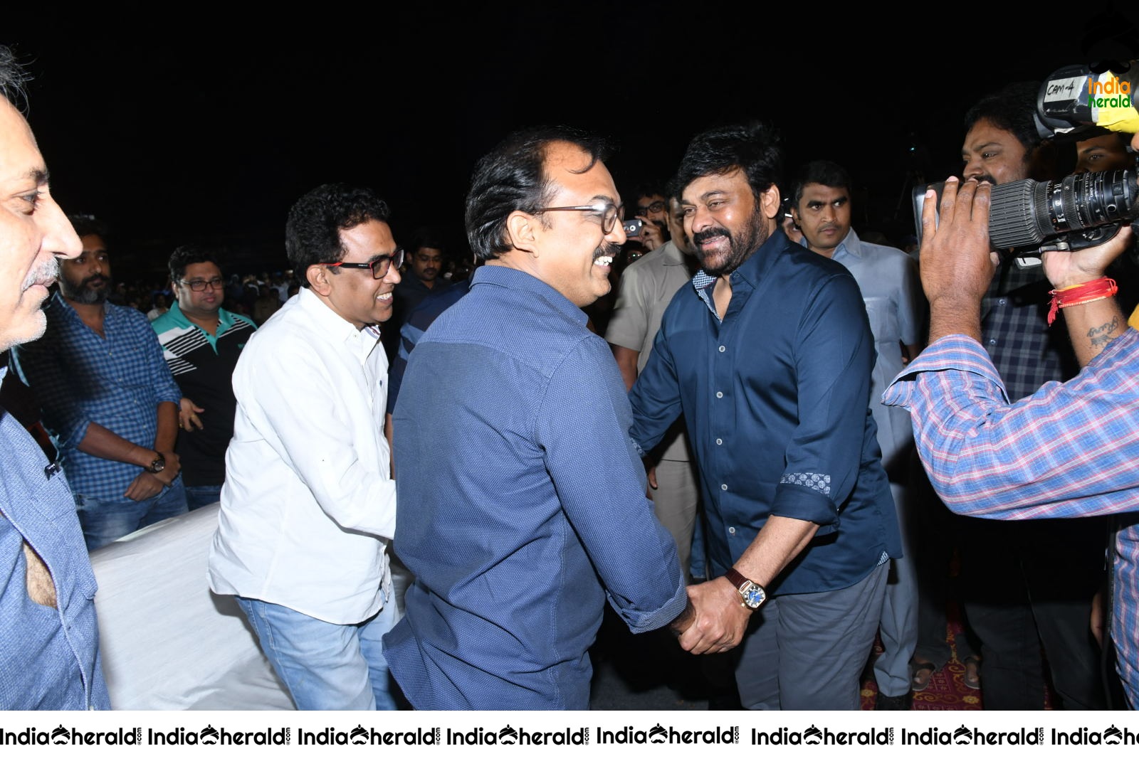 Actor Chiranjeevi Mass Entry at Sarileru Neekevvaru event Set 2