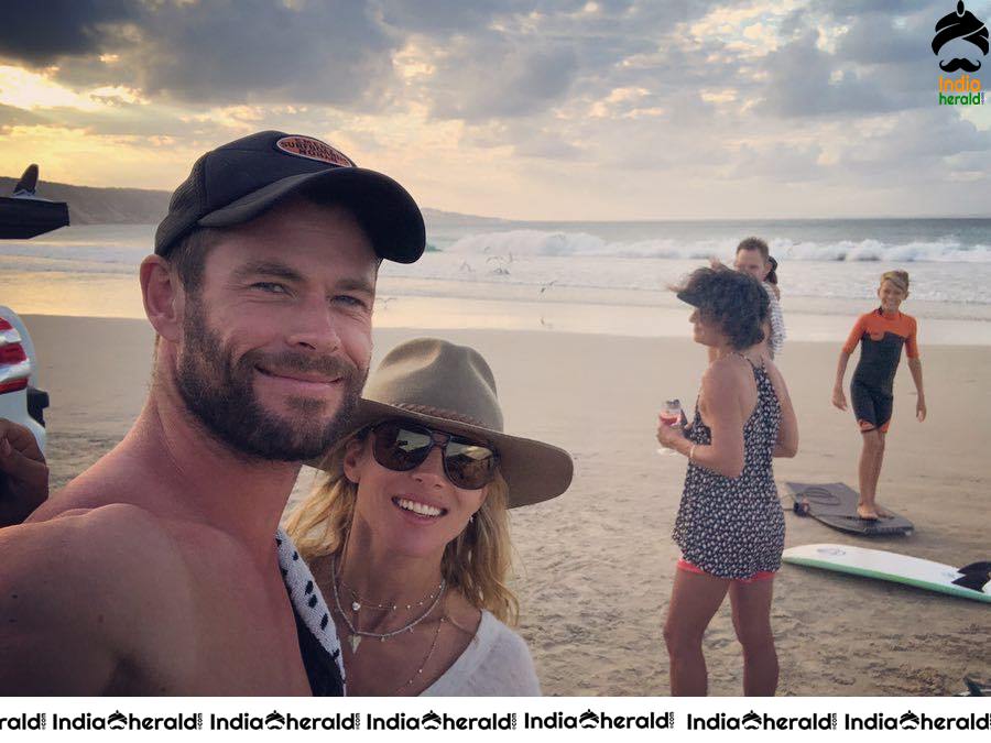 Actor Chris Hemsworth Photos Compilation Set 3